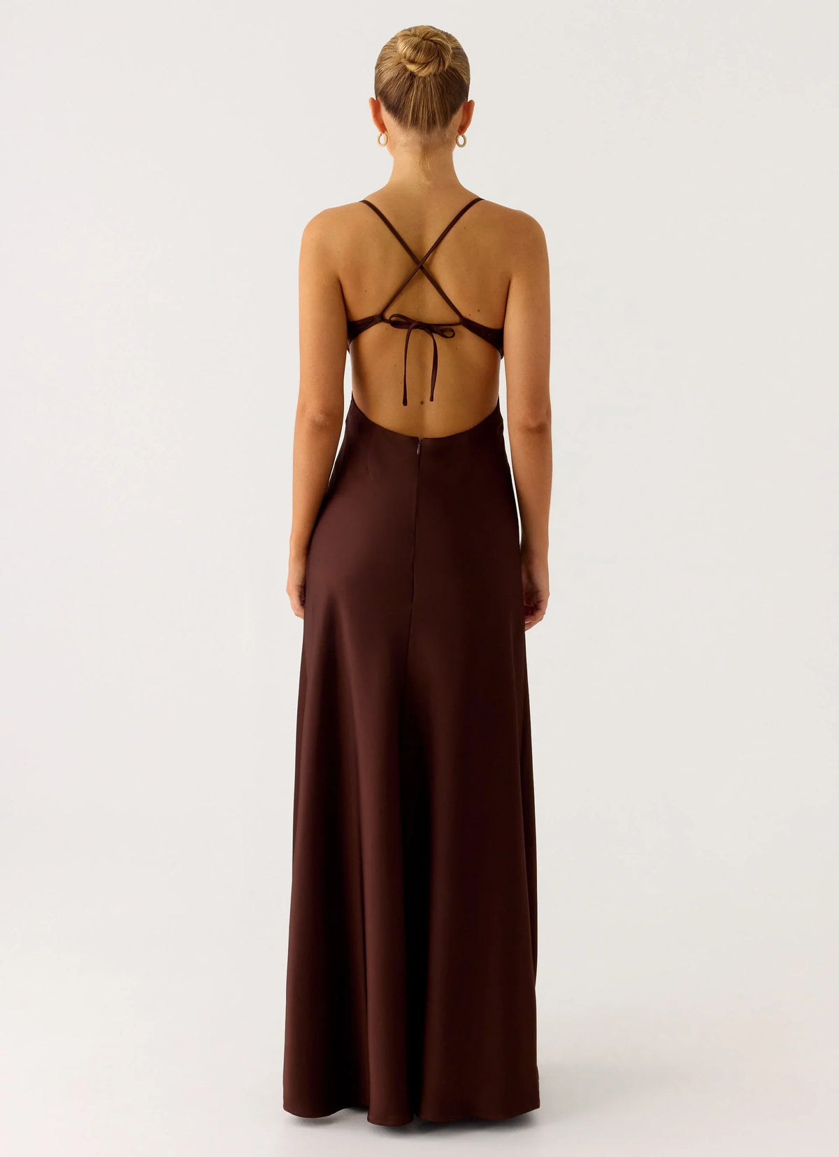 Joanie Maxi Dress Chocolate