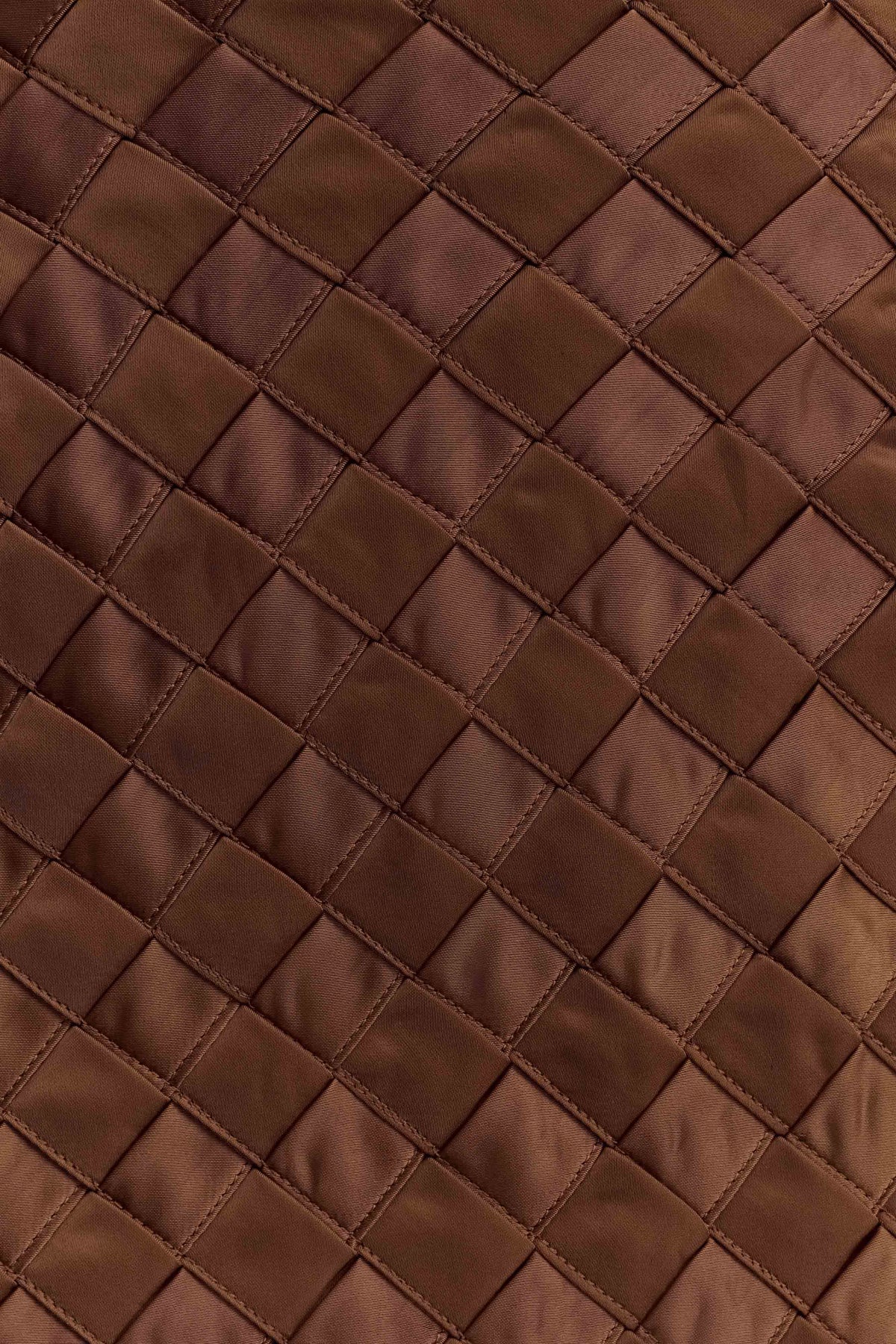 Cordia Satin Mini Skirt Chocolate