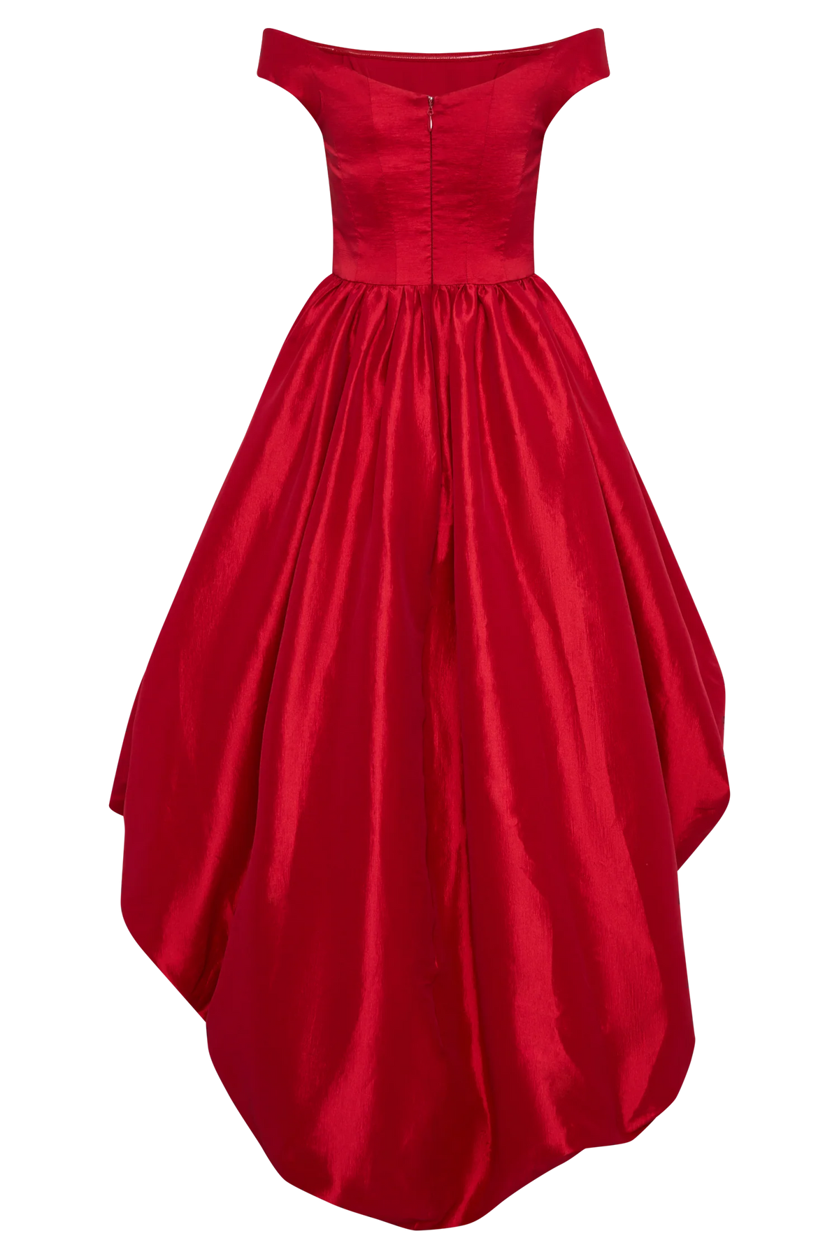 Amelia Bubble Maxi Dress Ruby Red