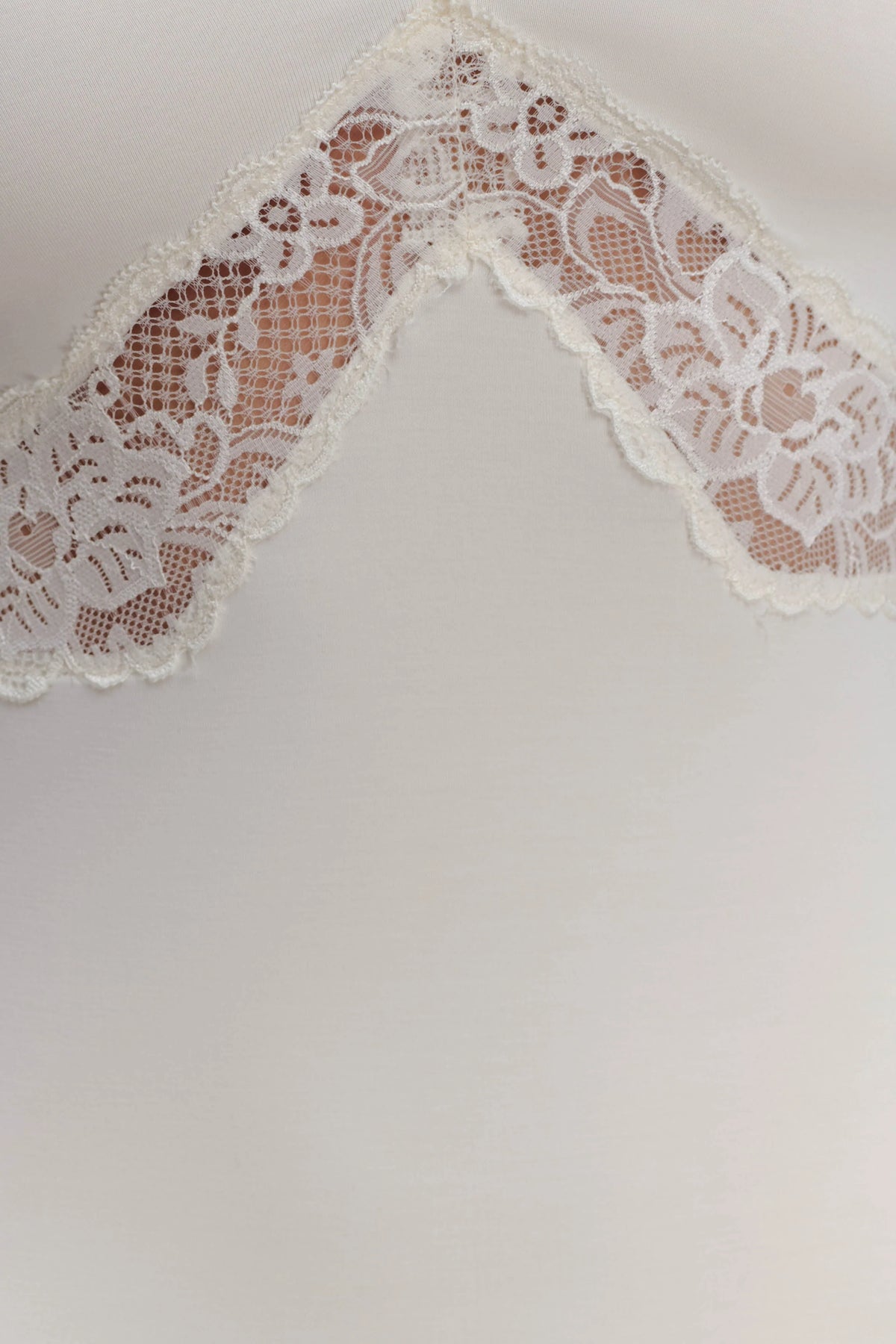 Electra Slinky Lace Mini Dress Ivory