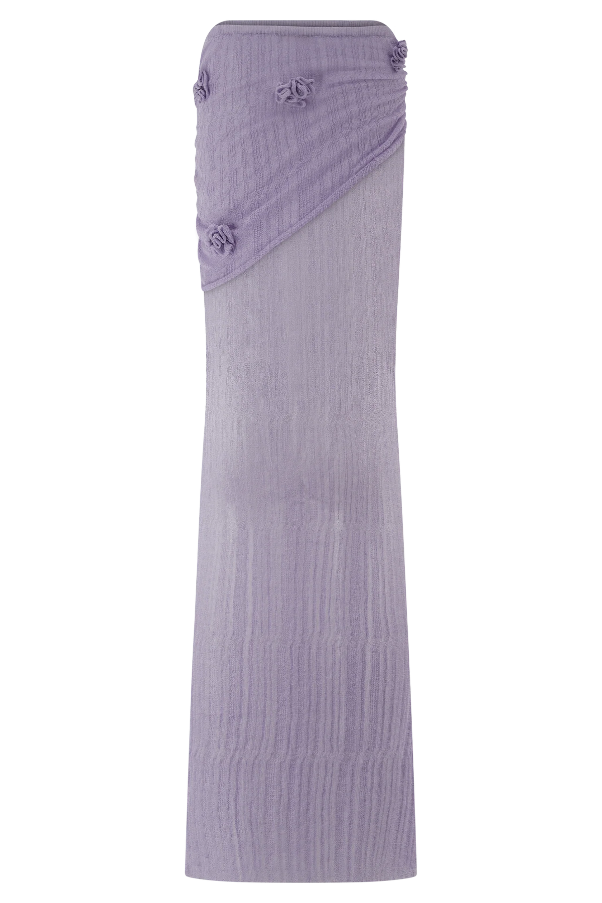 Orianna Orchid Knit Maxi Skirt Orchid