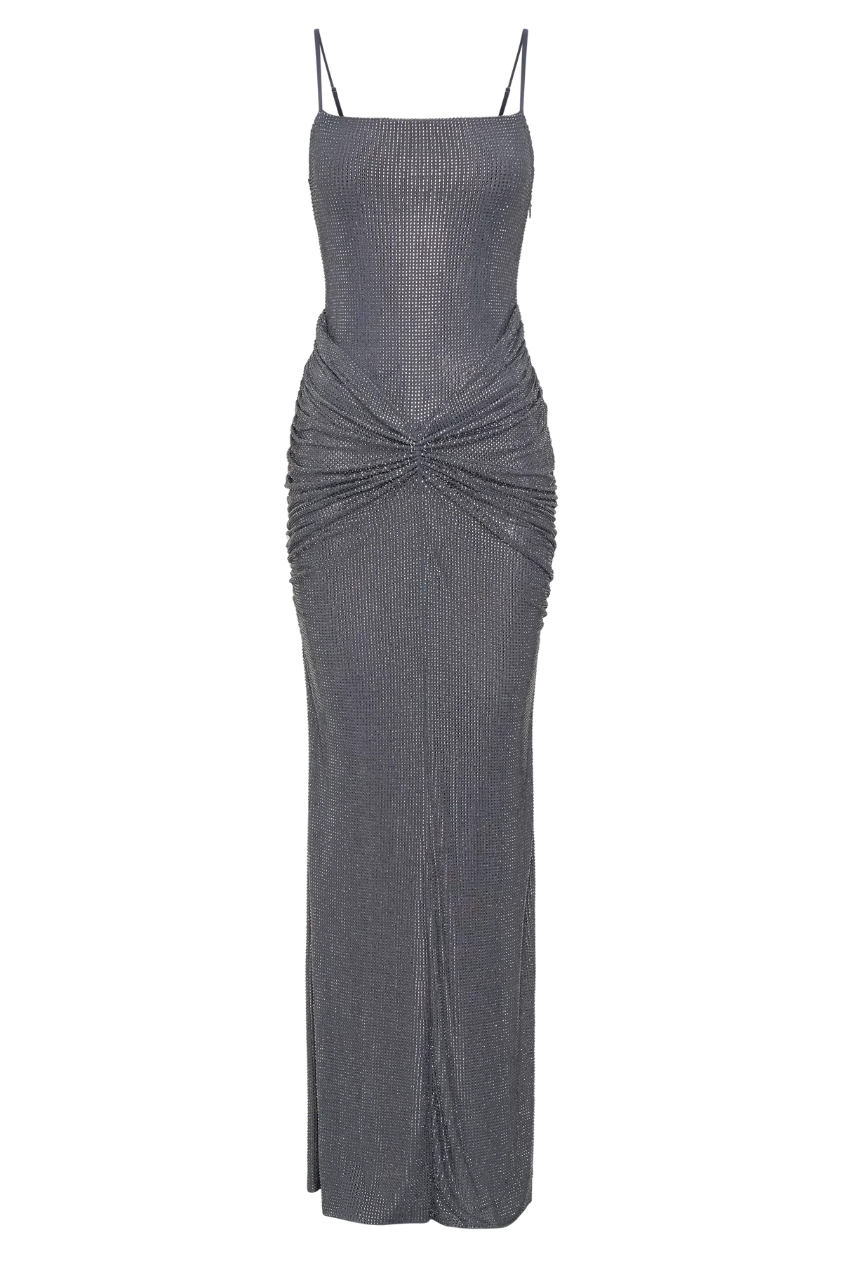 Roisin Diamante Maxi Dress Gunmetal