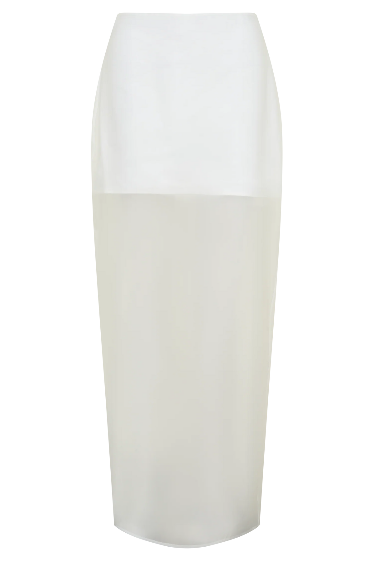 Ximena Organza Maxi Skirt White