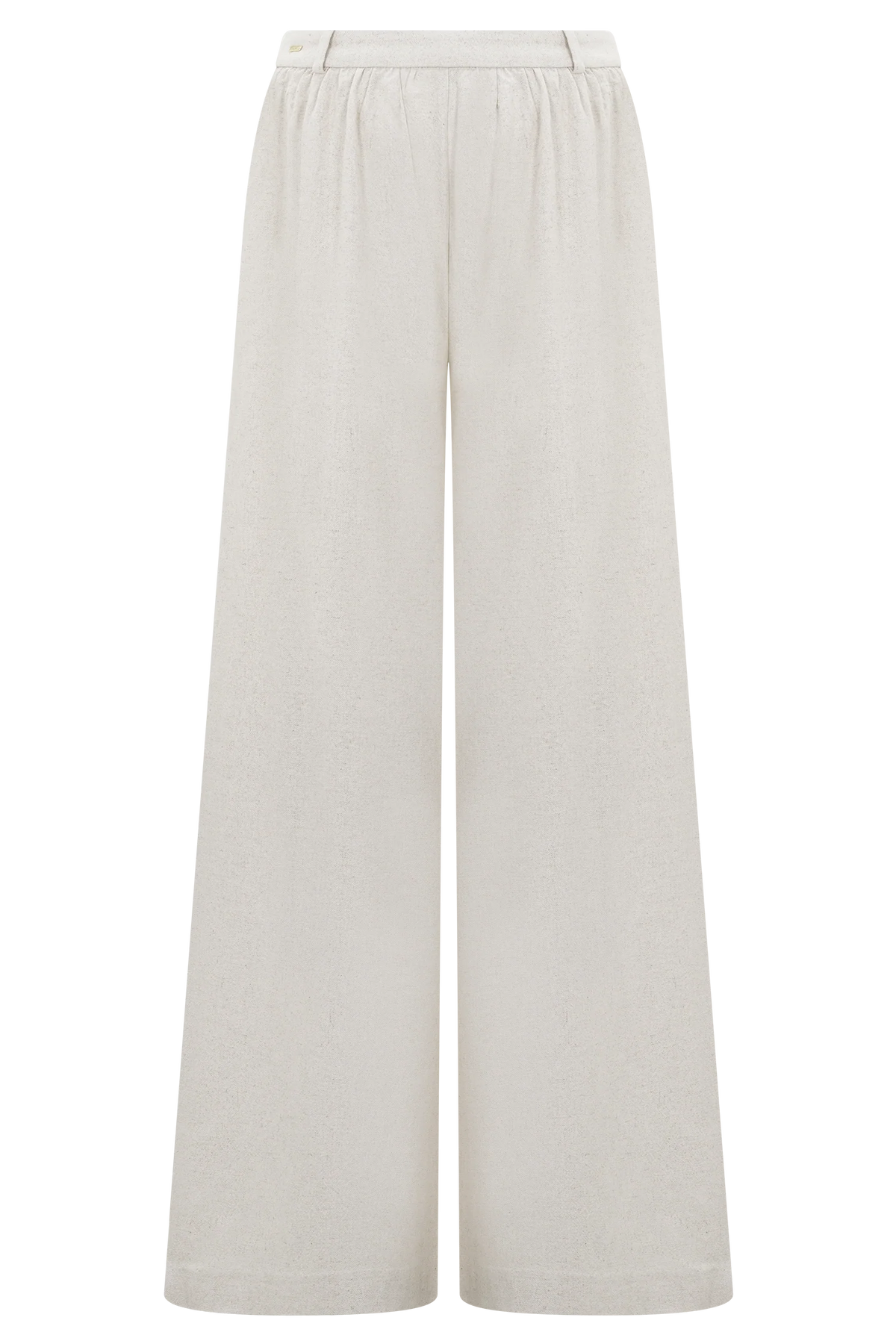 Gabby Straight Leg Linen Pants Natural