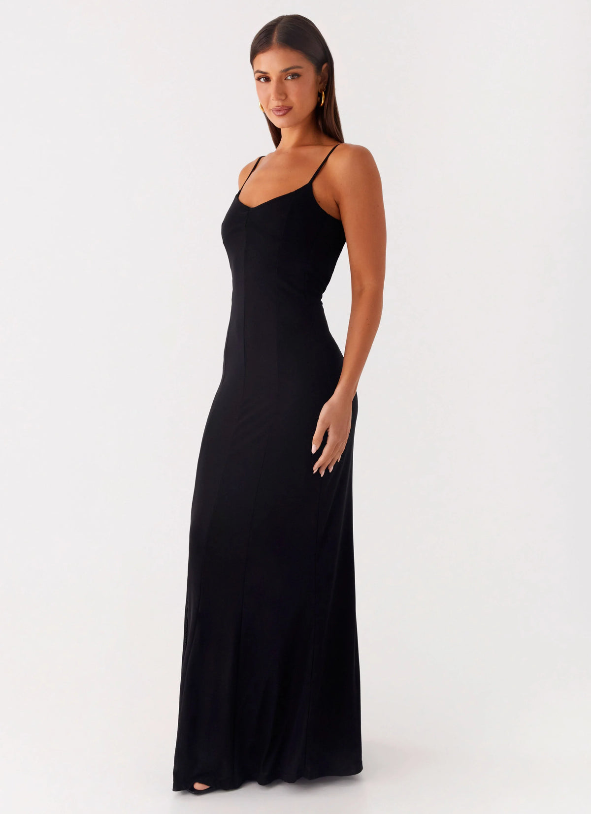 Serene Escape Maxi Dress Black