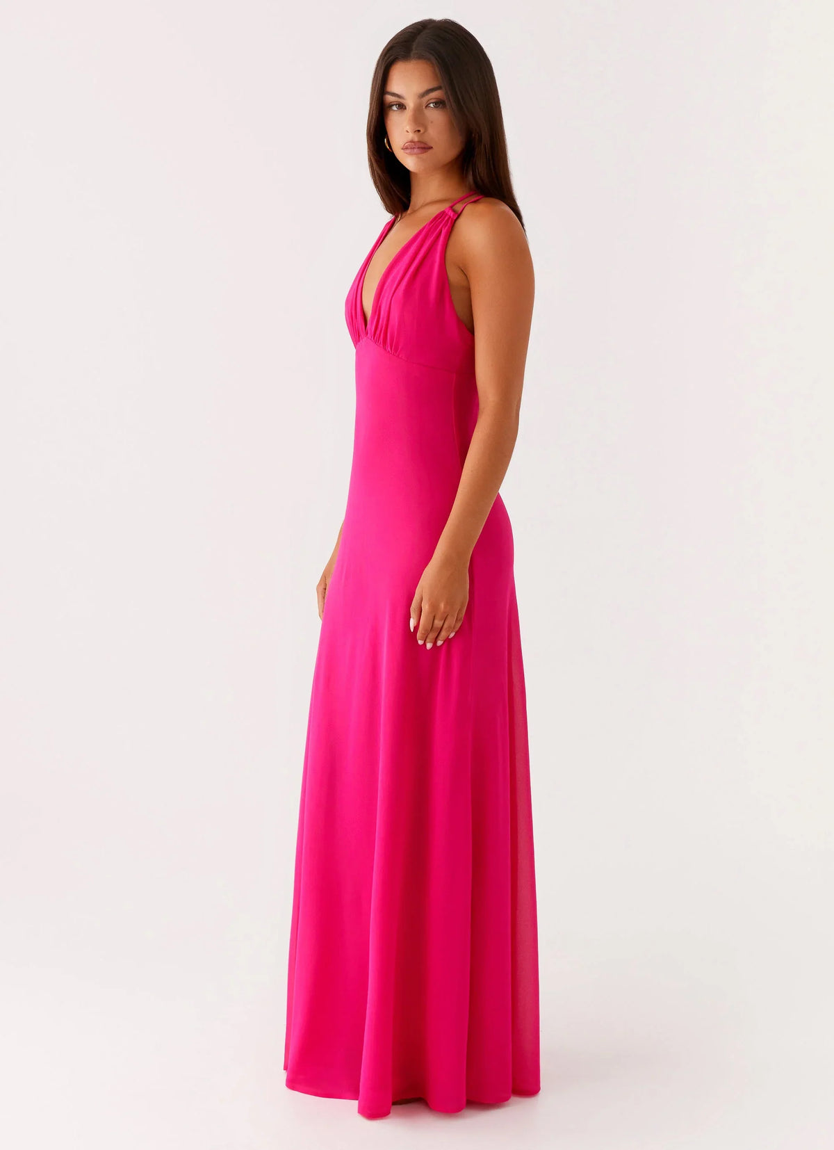 Kacia Maxi Dress Fuchsia