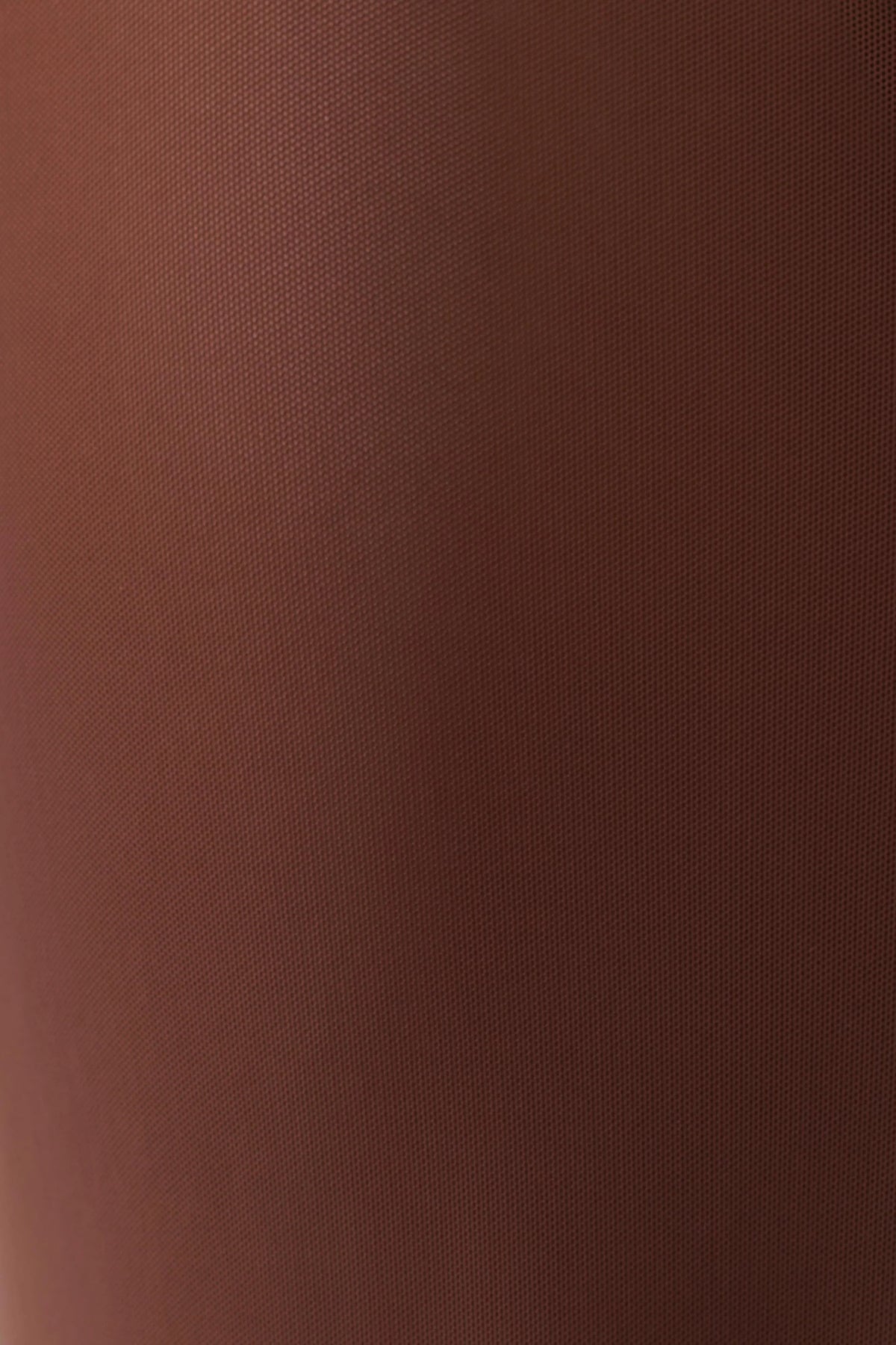 Ethal Mesh Cowl Neck Beaded Maxi Dress Chocolate