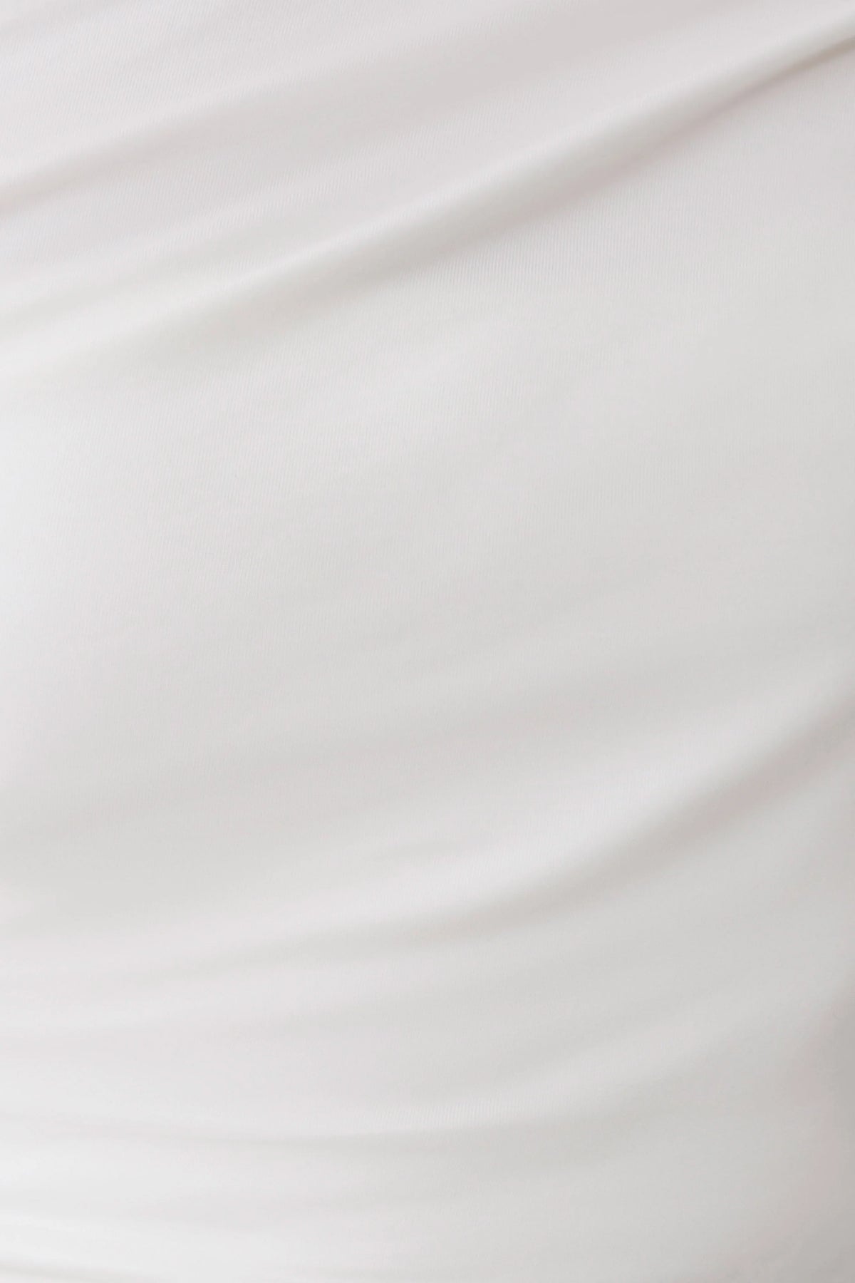 Corinna Modal One Shoulder Midi Dress White