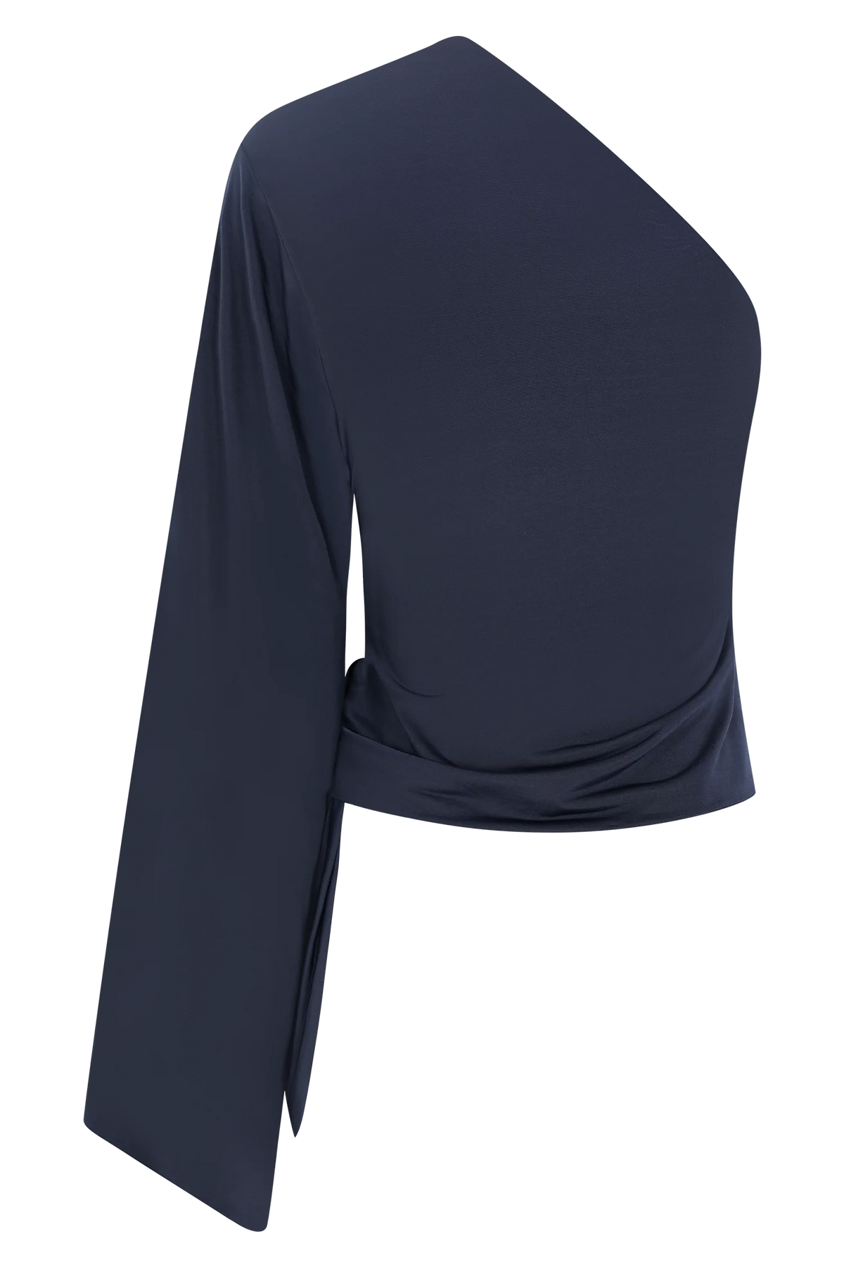 Vivica Slinky One Shoulder Top Midnight Navy