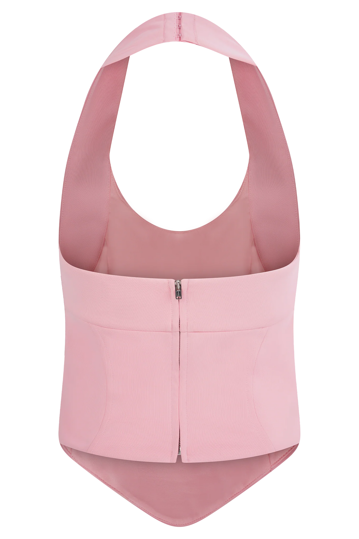 Meadow Corset Halter Top Candy Pink