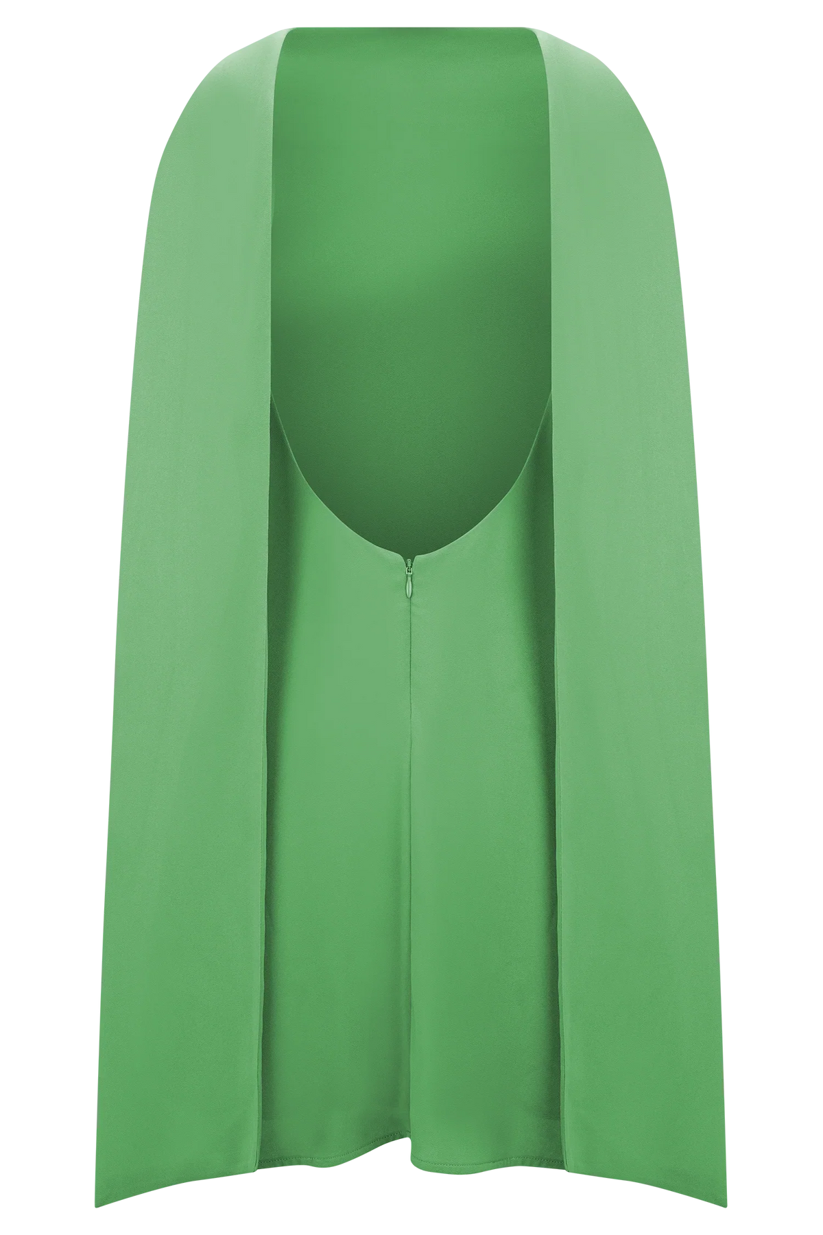 Wynter Scarf Draped Mini Dress Green