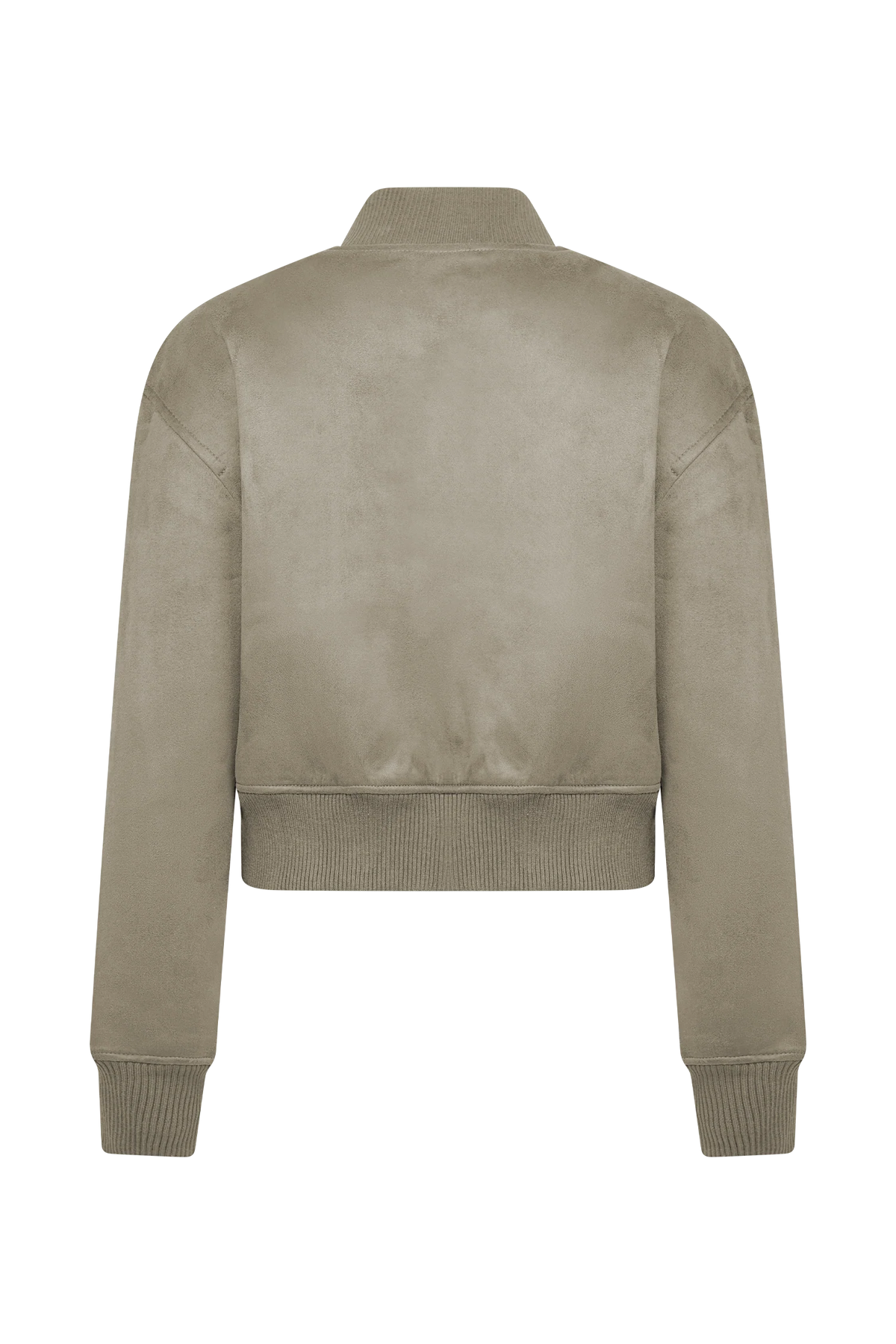 Rudy Suede Bomber Jacket Sand