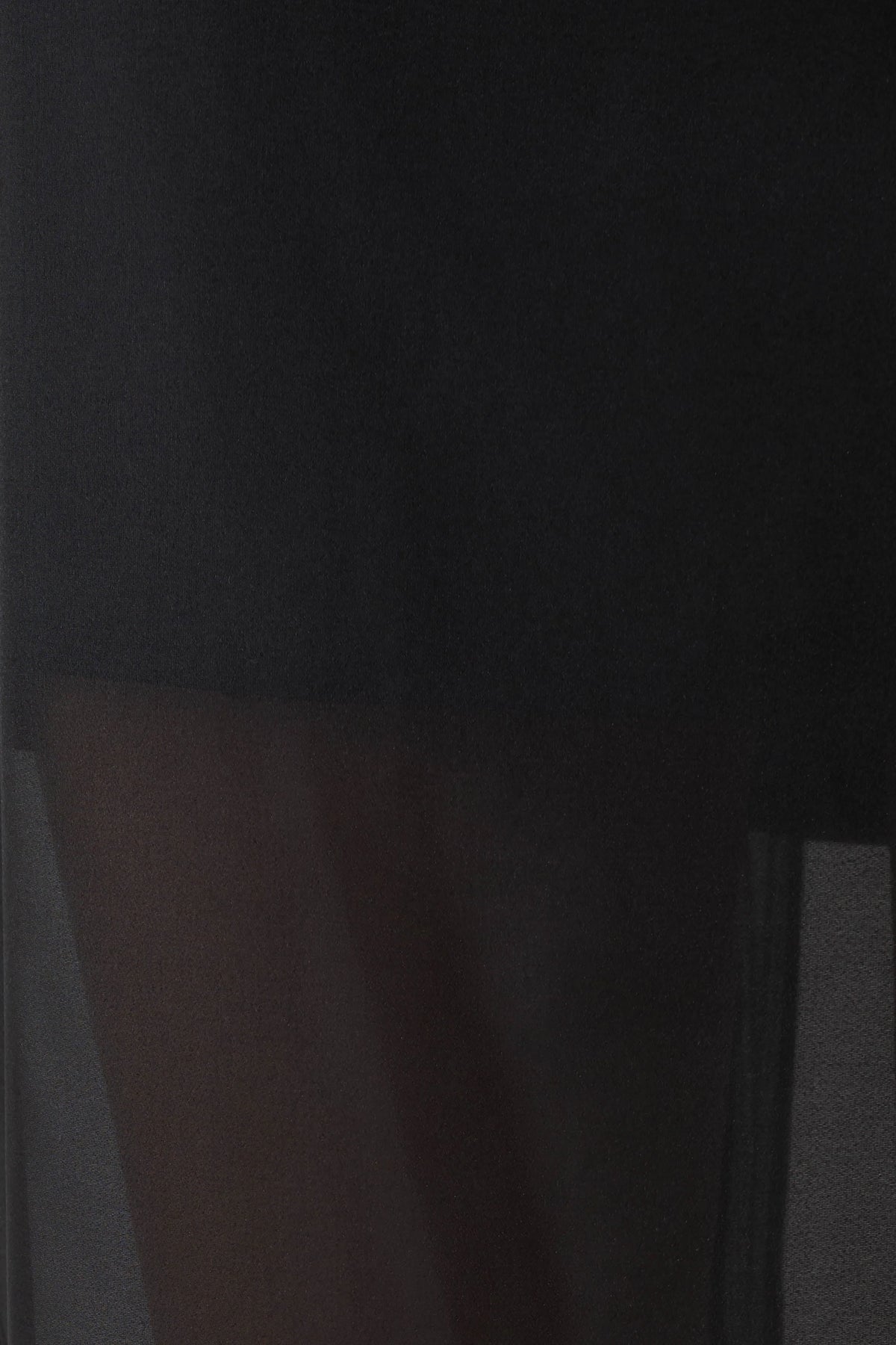 Ximena Organza Maxi Skirt Black