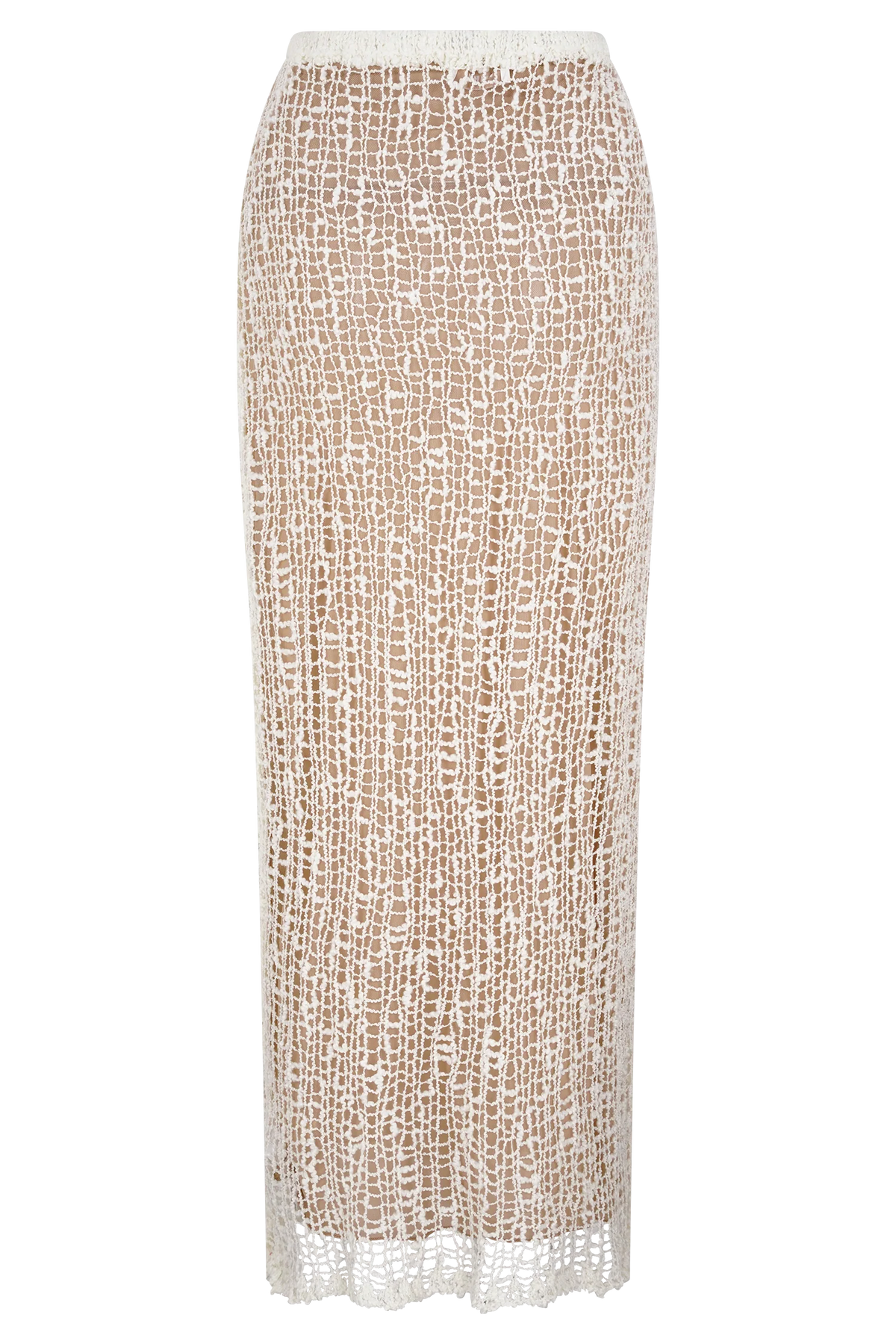 Cordelia Knit Maxi Skirt Ivory