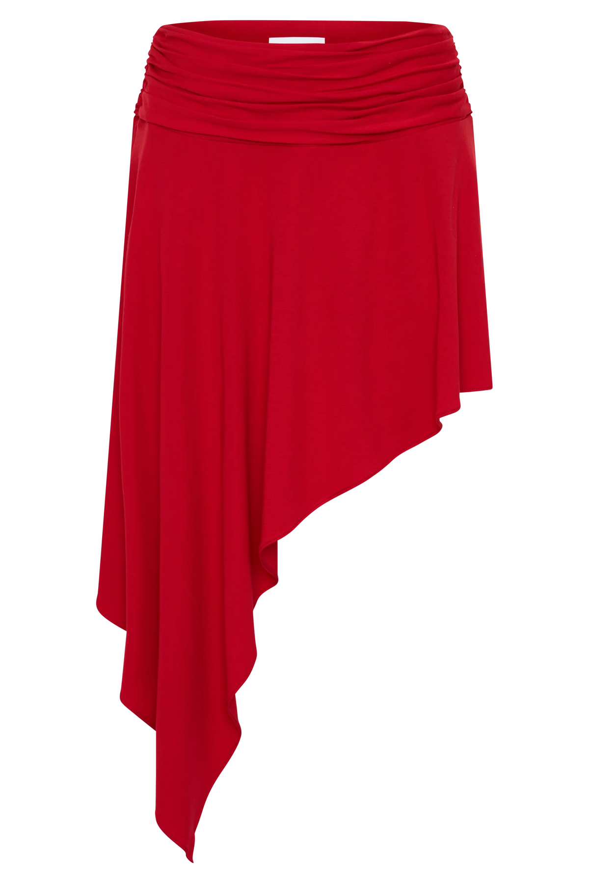 Talise Modal Hankie Midi Skirt Red