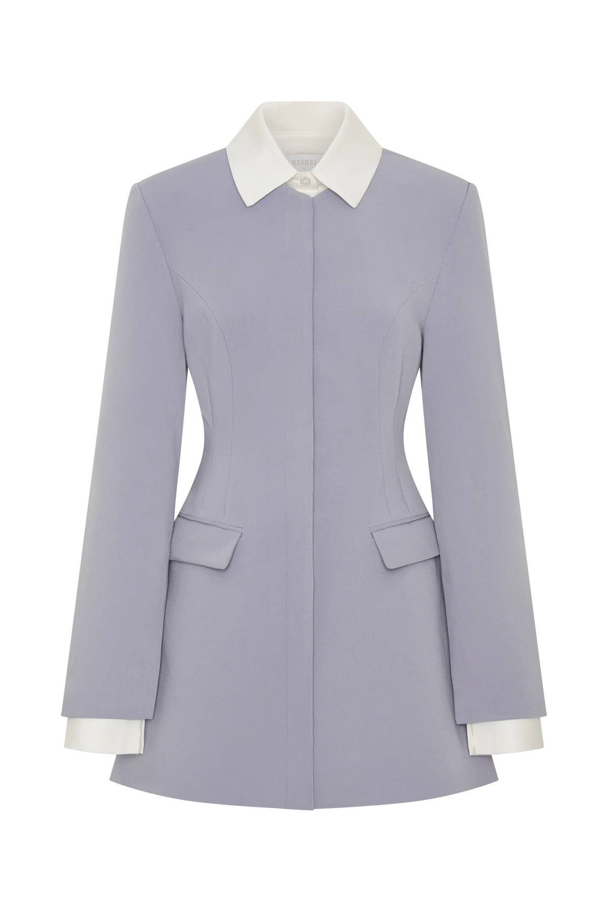 Gretchen Suiting Mini Dress Grey