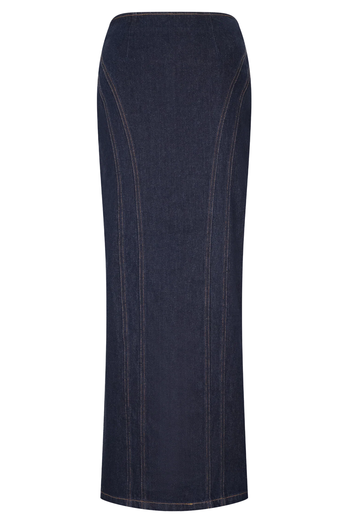 Alma Denim Maxi Skirt Indigo Blue