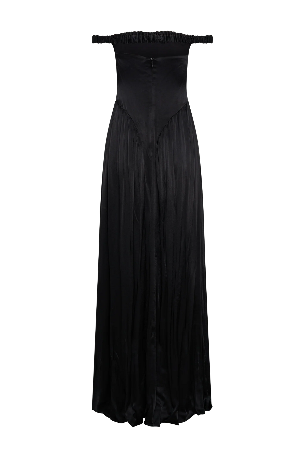 Coco Dropped Waist Maxi Dress Black