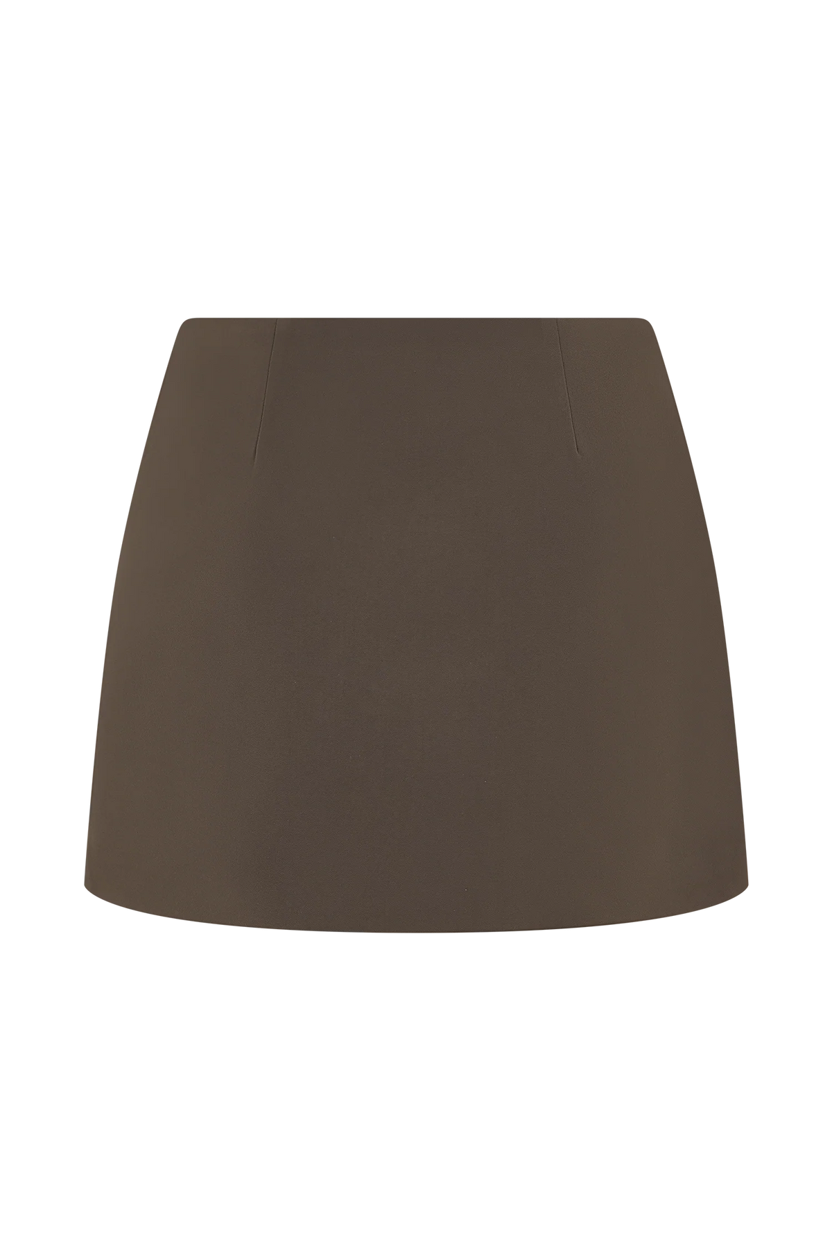 Effy Suiting Mini Skirt Cacao Brown
