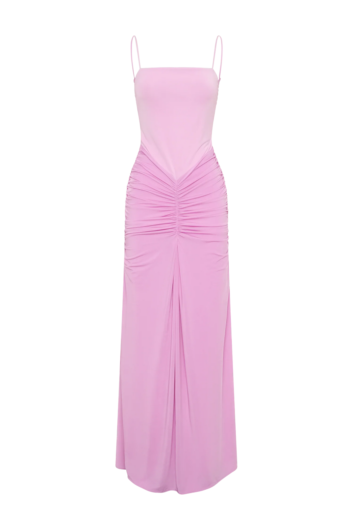 Roisin Slinky Maxi Dress Powder Pink