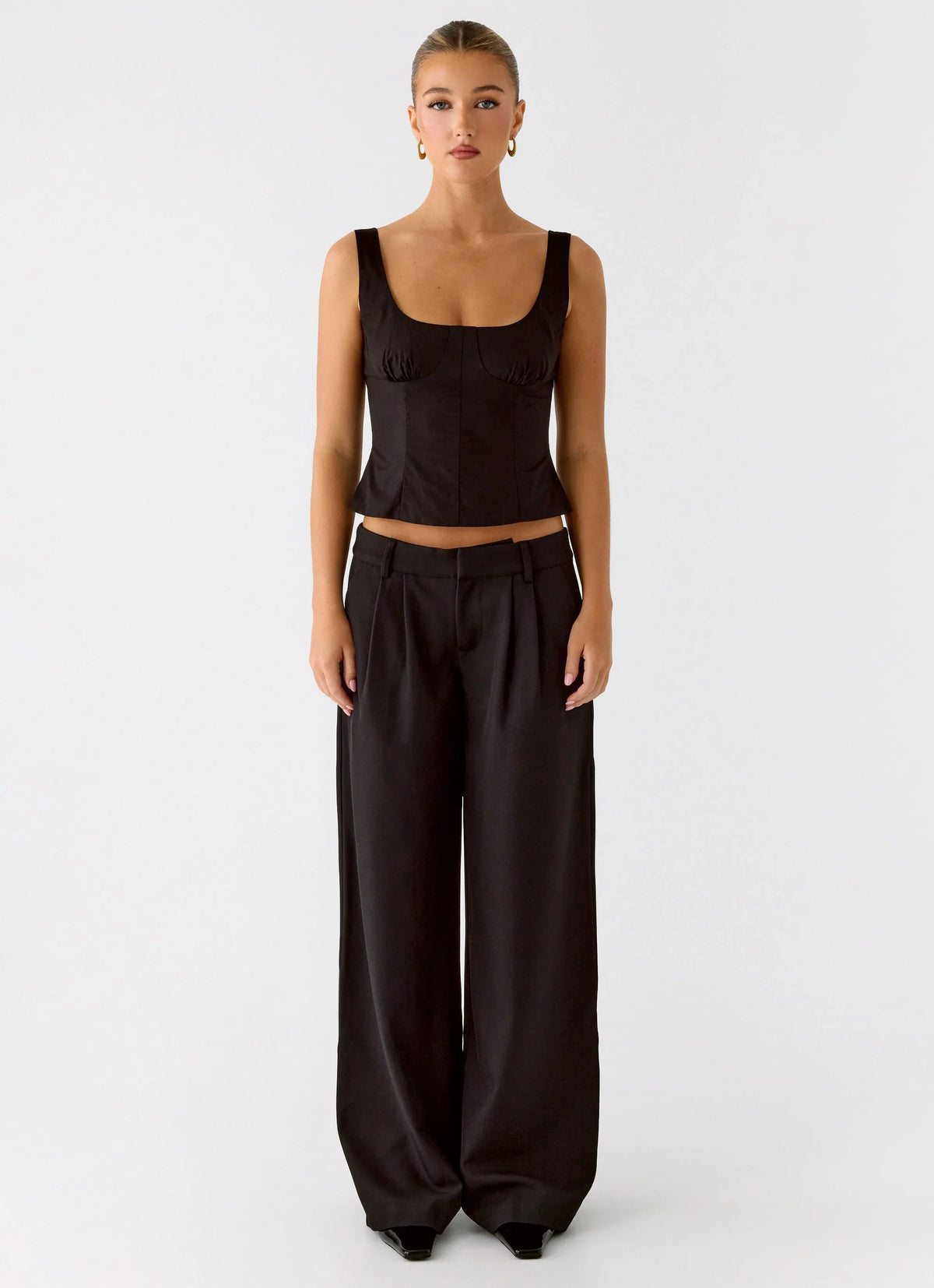 Samuel Low Rise Suiting Pants Black