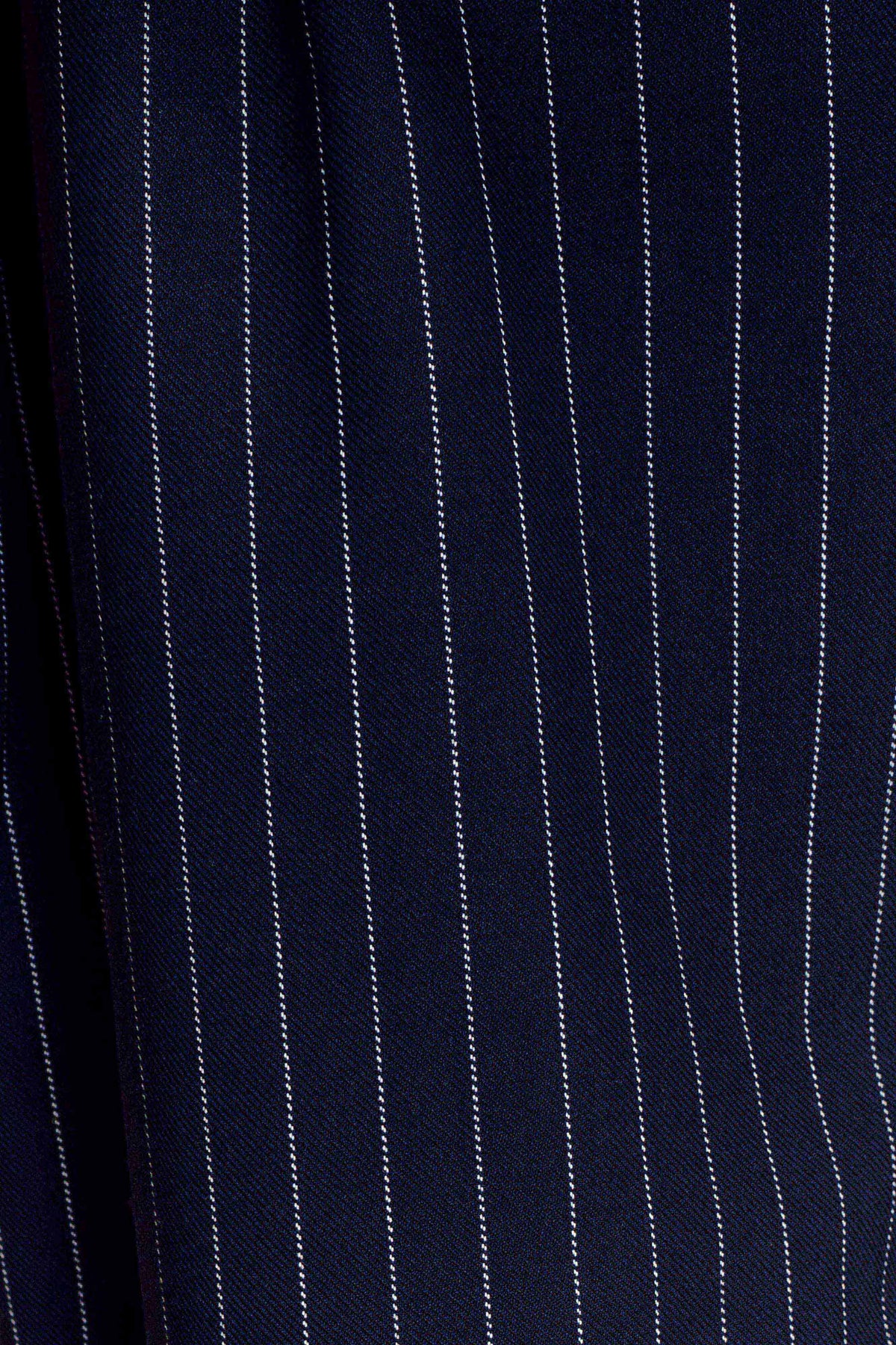 Jacqueline Pleated Wide Leg Pants Navy Pinstripe