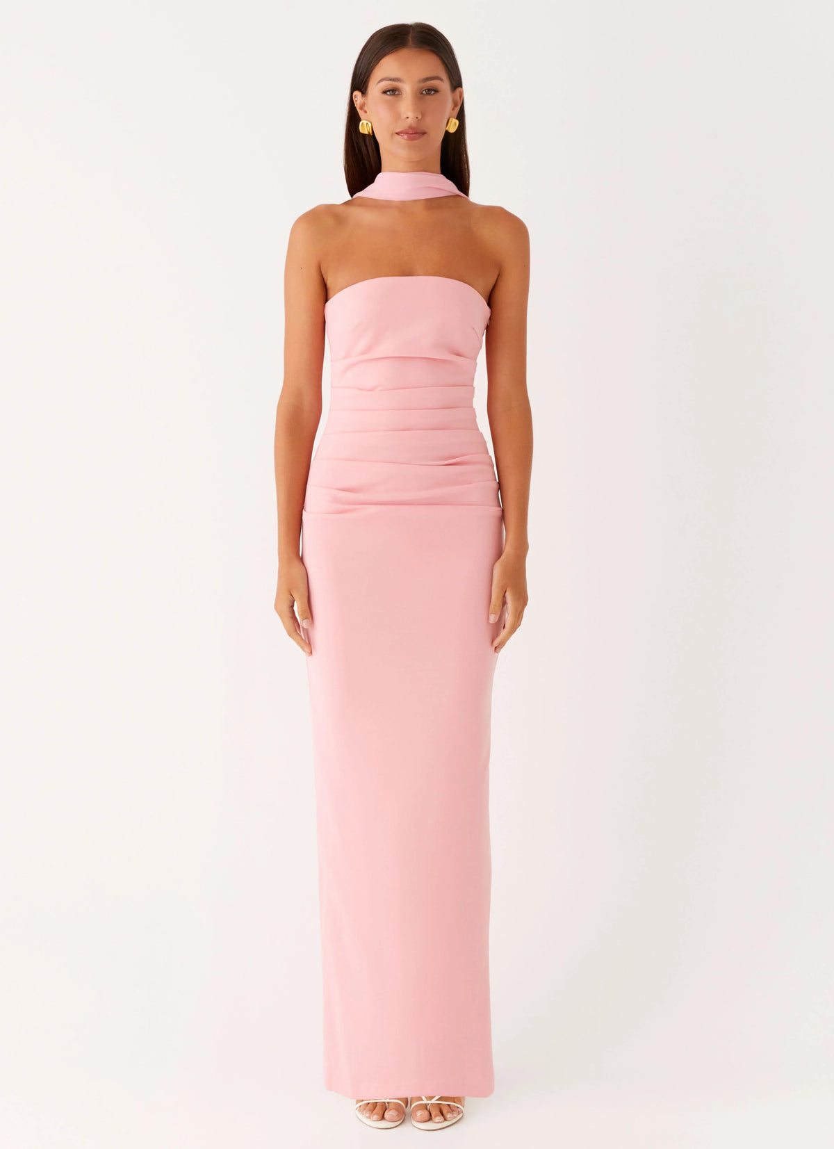Libra Maxi Dress Pink