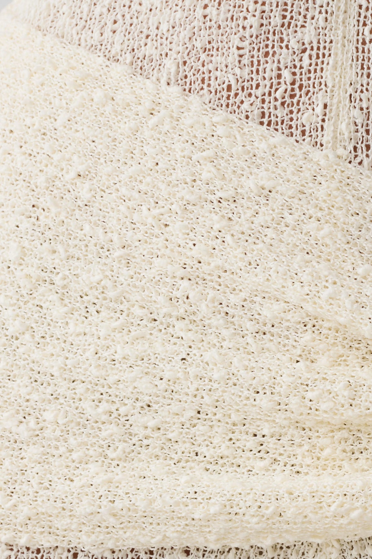 Mattais Boucle Knit Pants Ivory