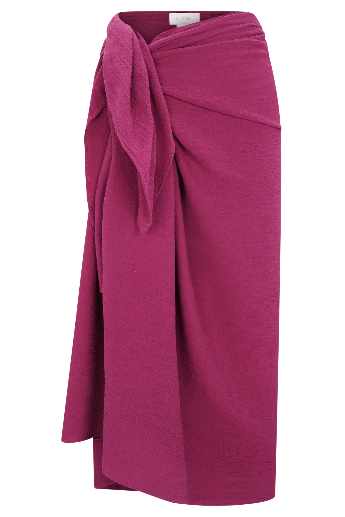 Evie Cotton Sarong Wine