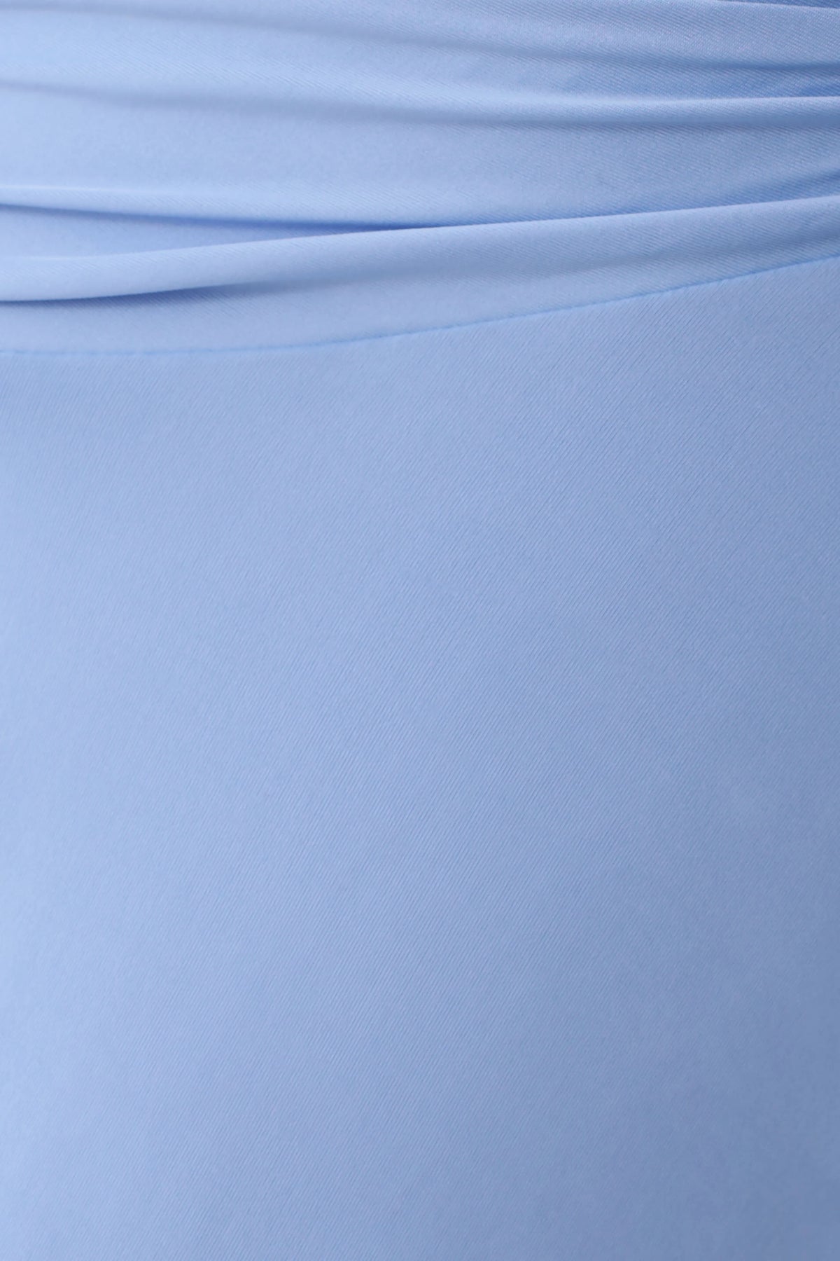Luu Slinky Midi Skirt Sea Blue