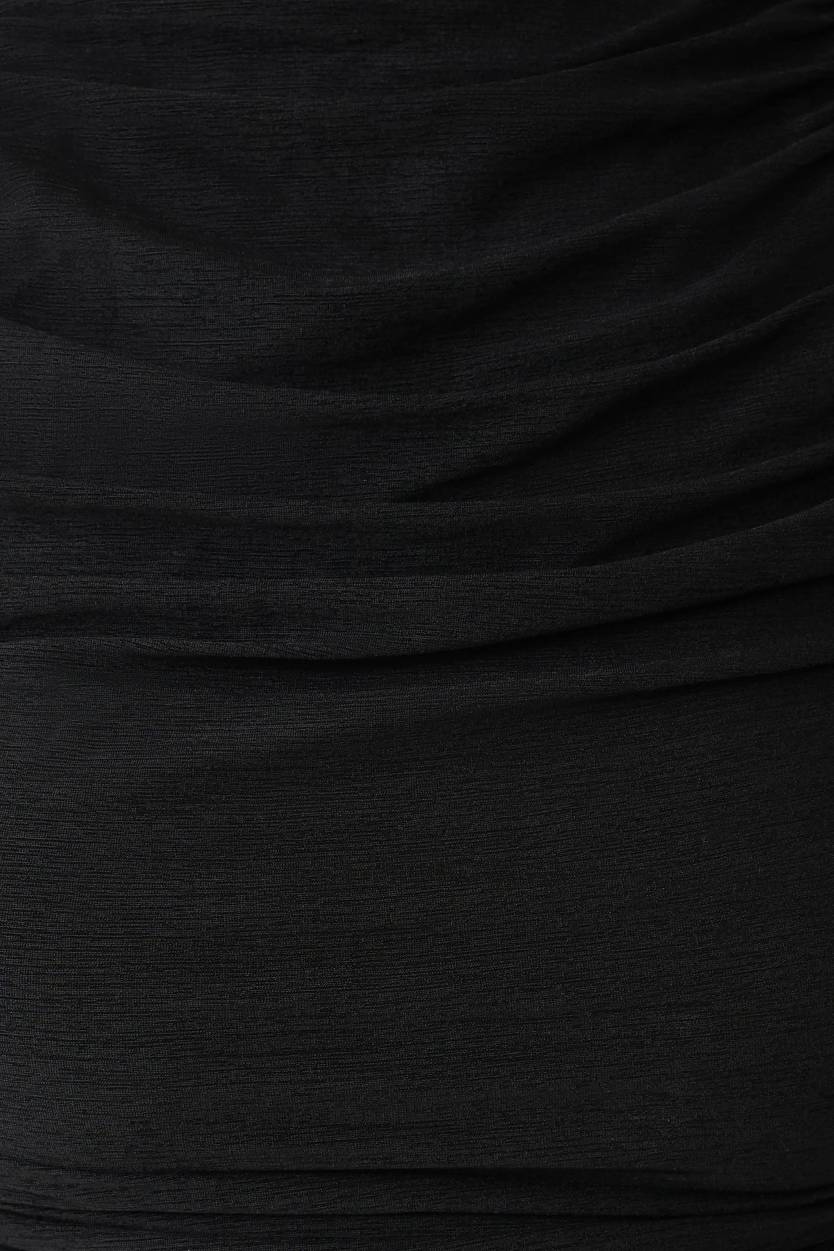 Matilda Ruched Mesh Bodysuit Black