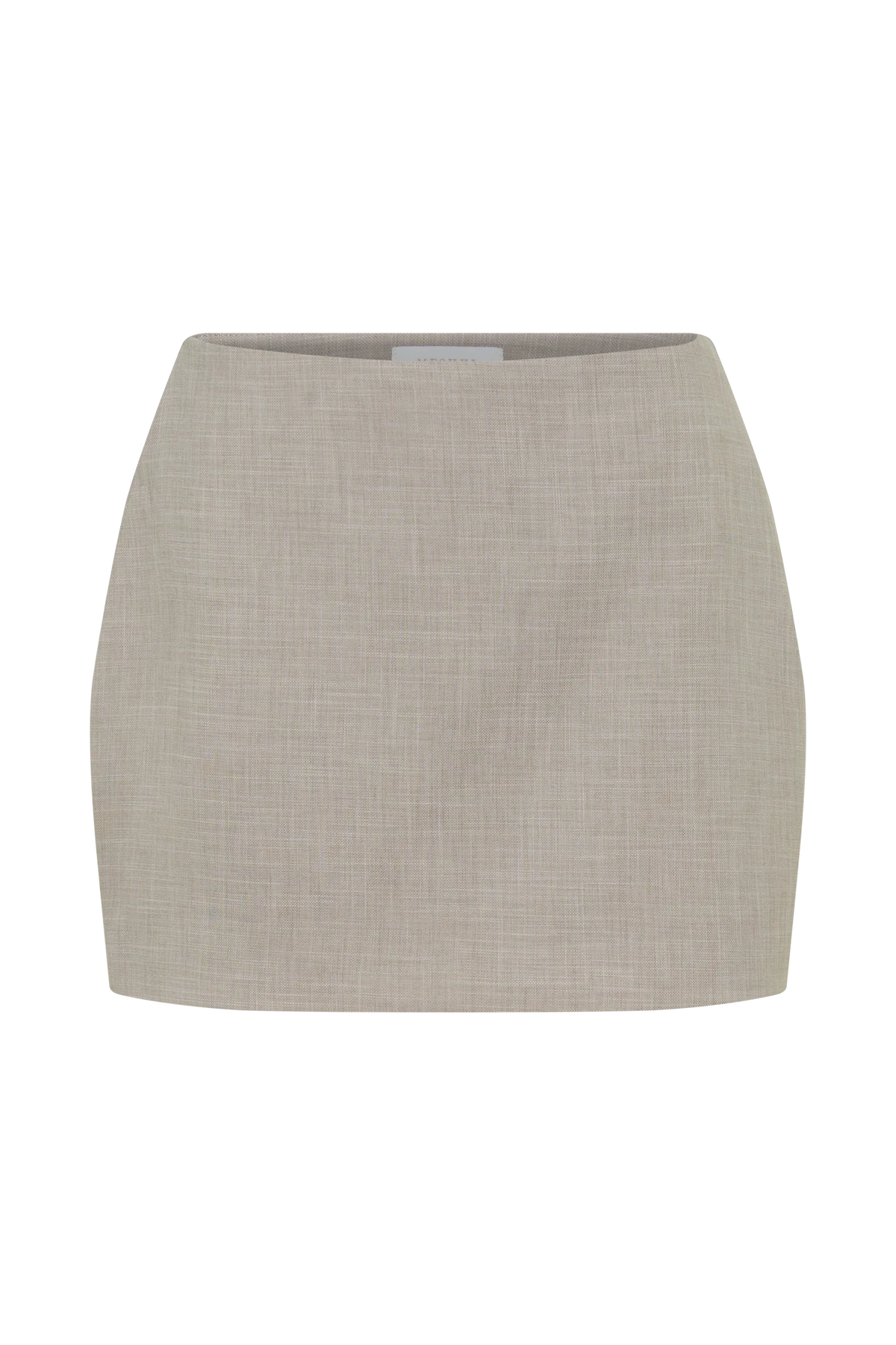 Laila Suiting Mini Skirt Grey