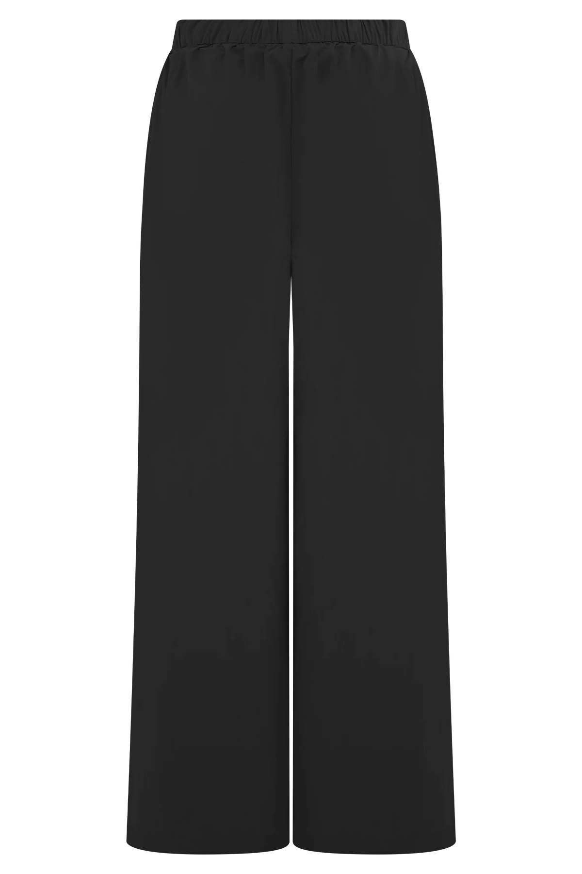 Campbell Cotton Wide Leg Pants Black