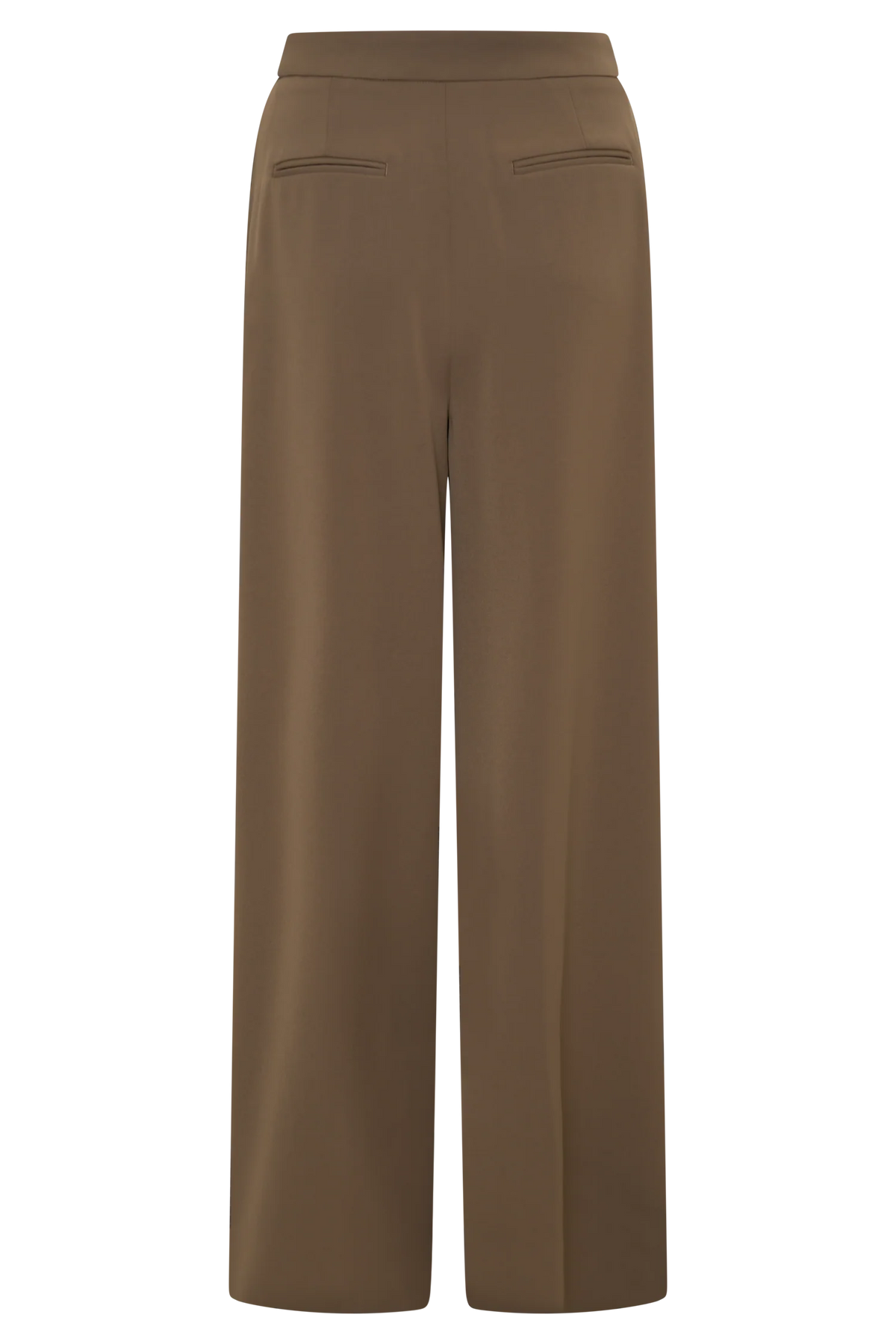 Faith Suiting Wide Leg Pant Cacao Brown
