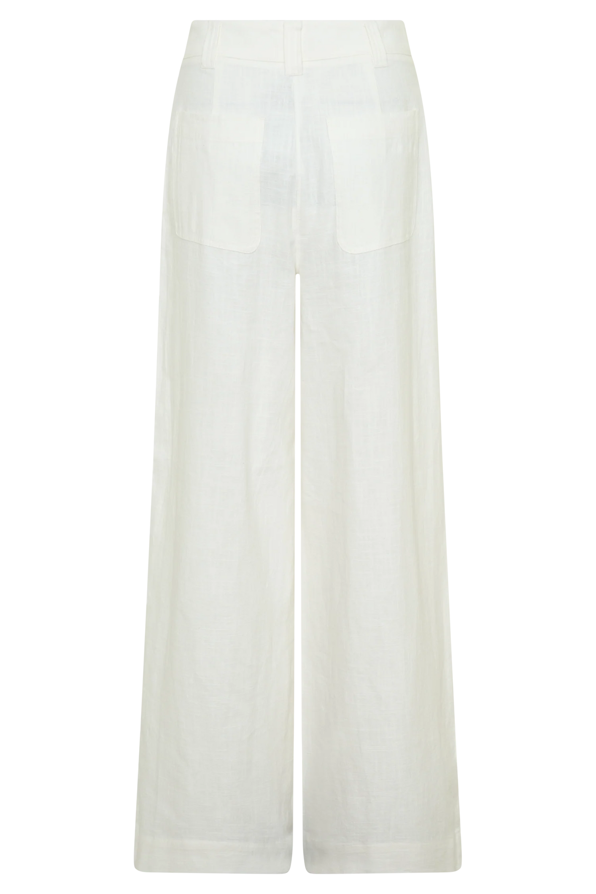 Brielle Straight Leg Pant White