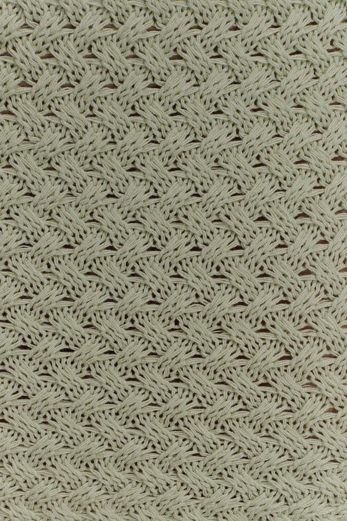 Terrymae Crochet Mini Skirt Pastel Green