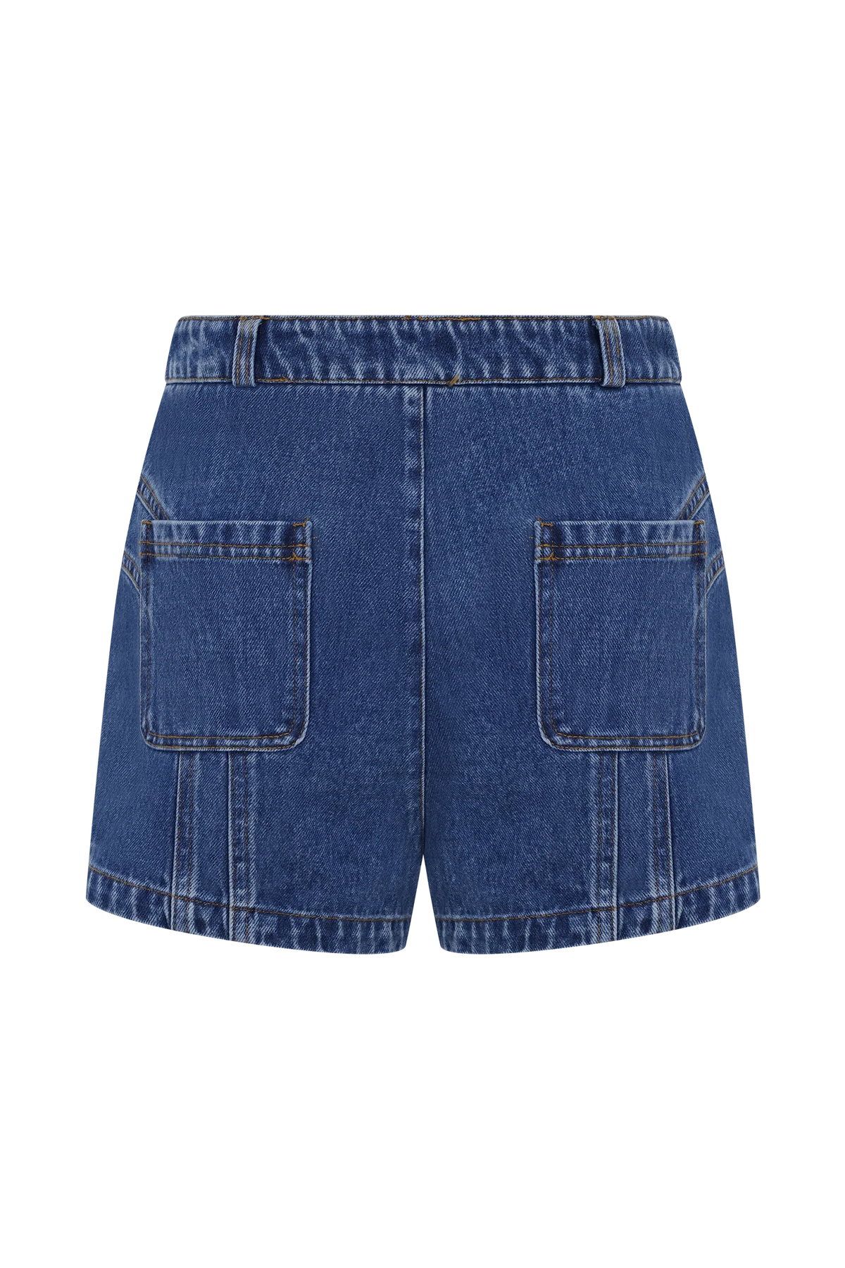 Meadow Denim Shorts Dark Blue