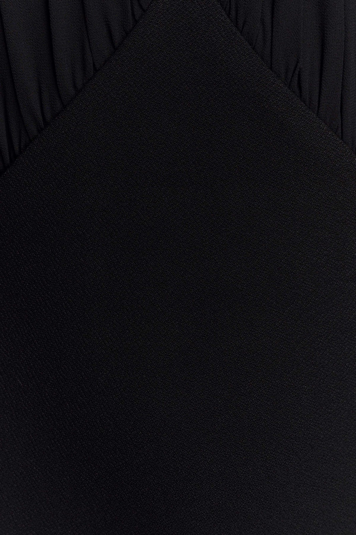 Mierah Halter Midi Dress Black