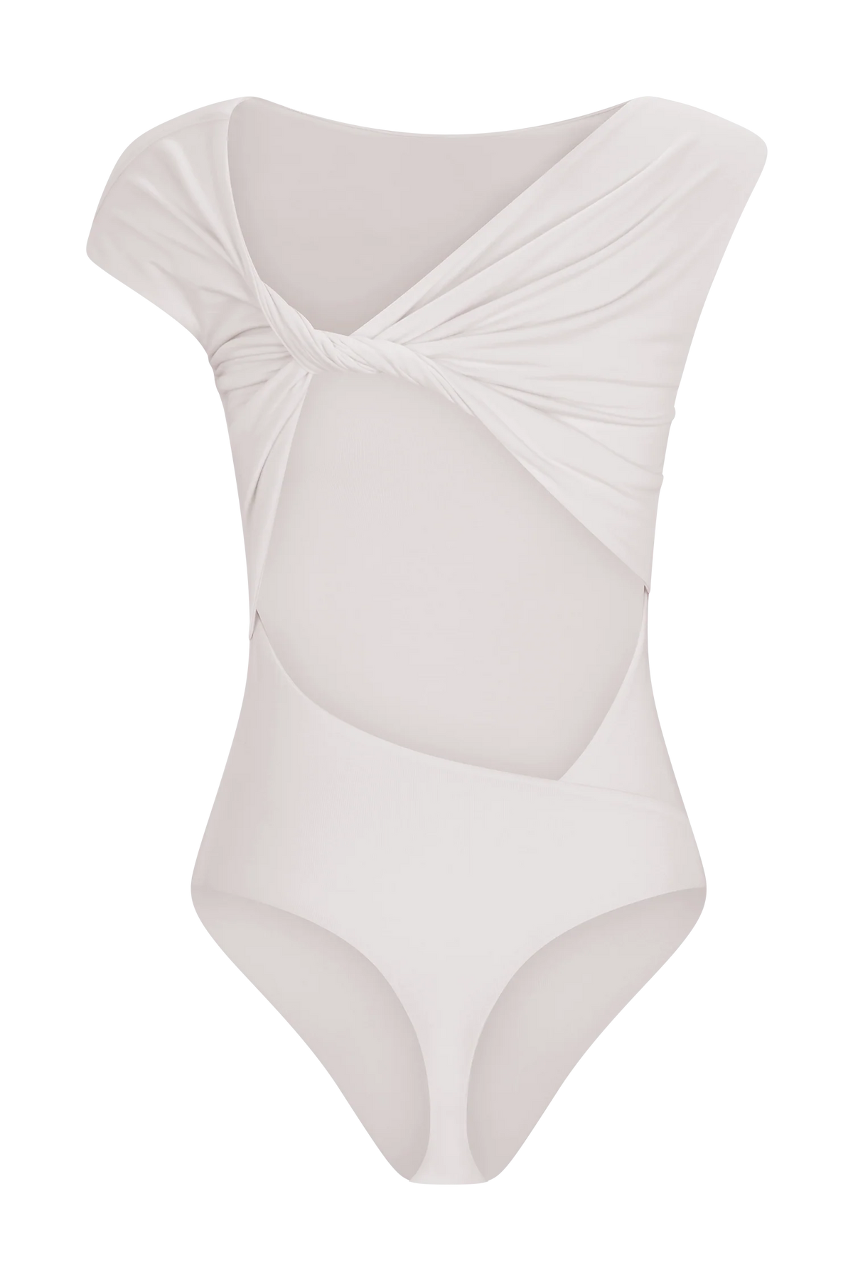 Niamh Modal Twist Back Bodysuit Ivory
