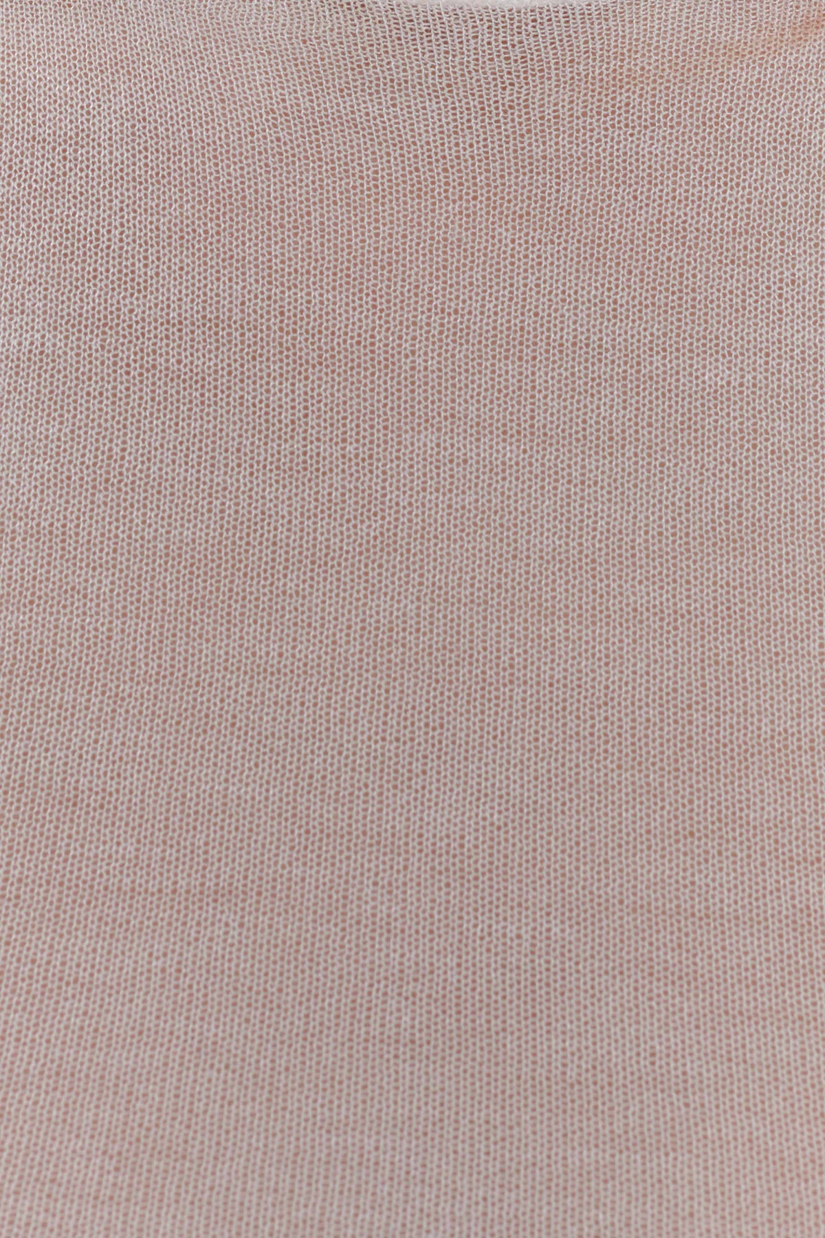 Dollie Sheer Knit Tank Top Ivory