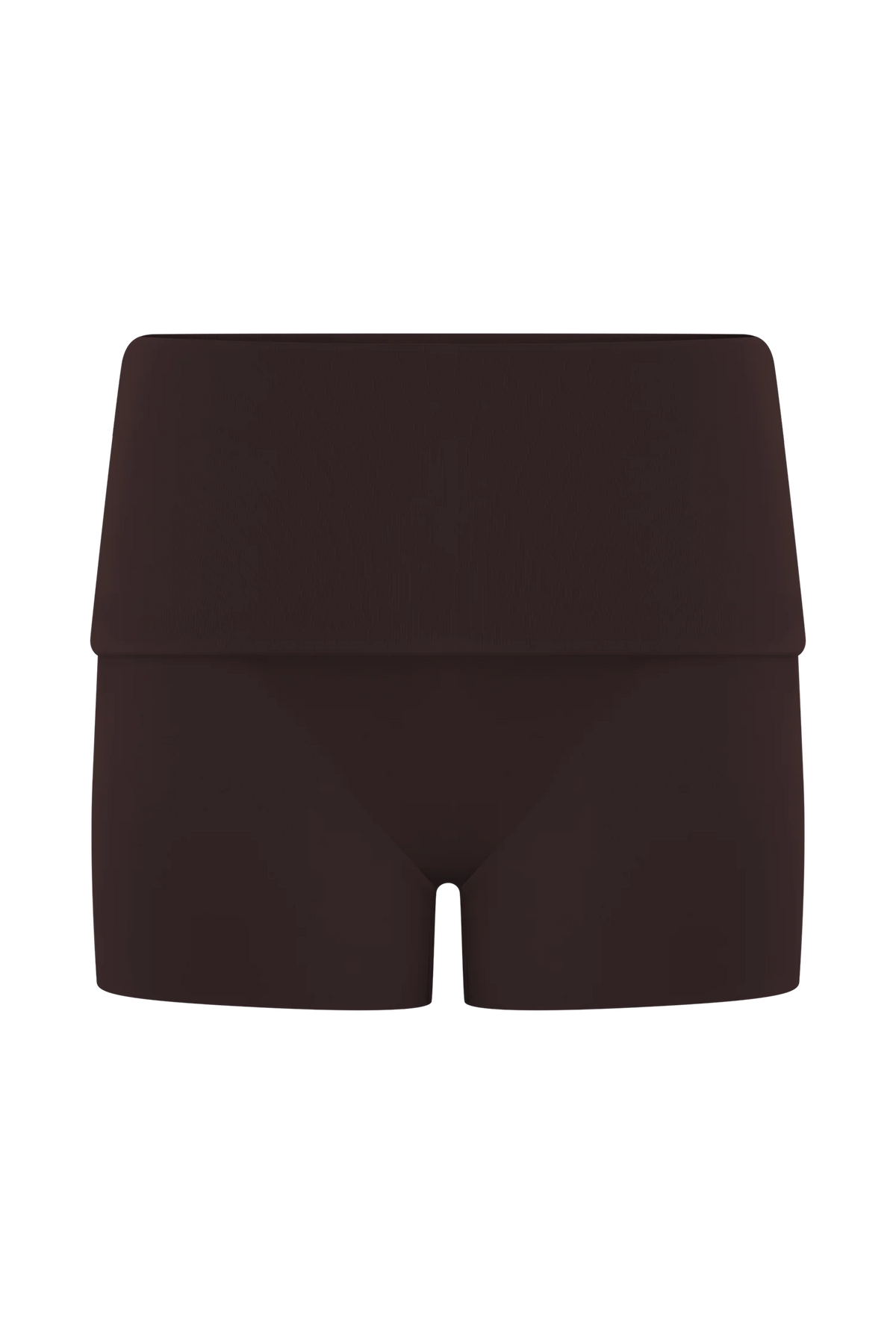 Birdie Fold Over Shorts Chocolate