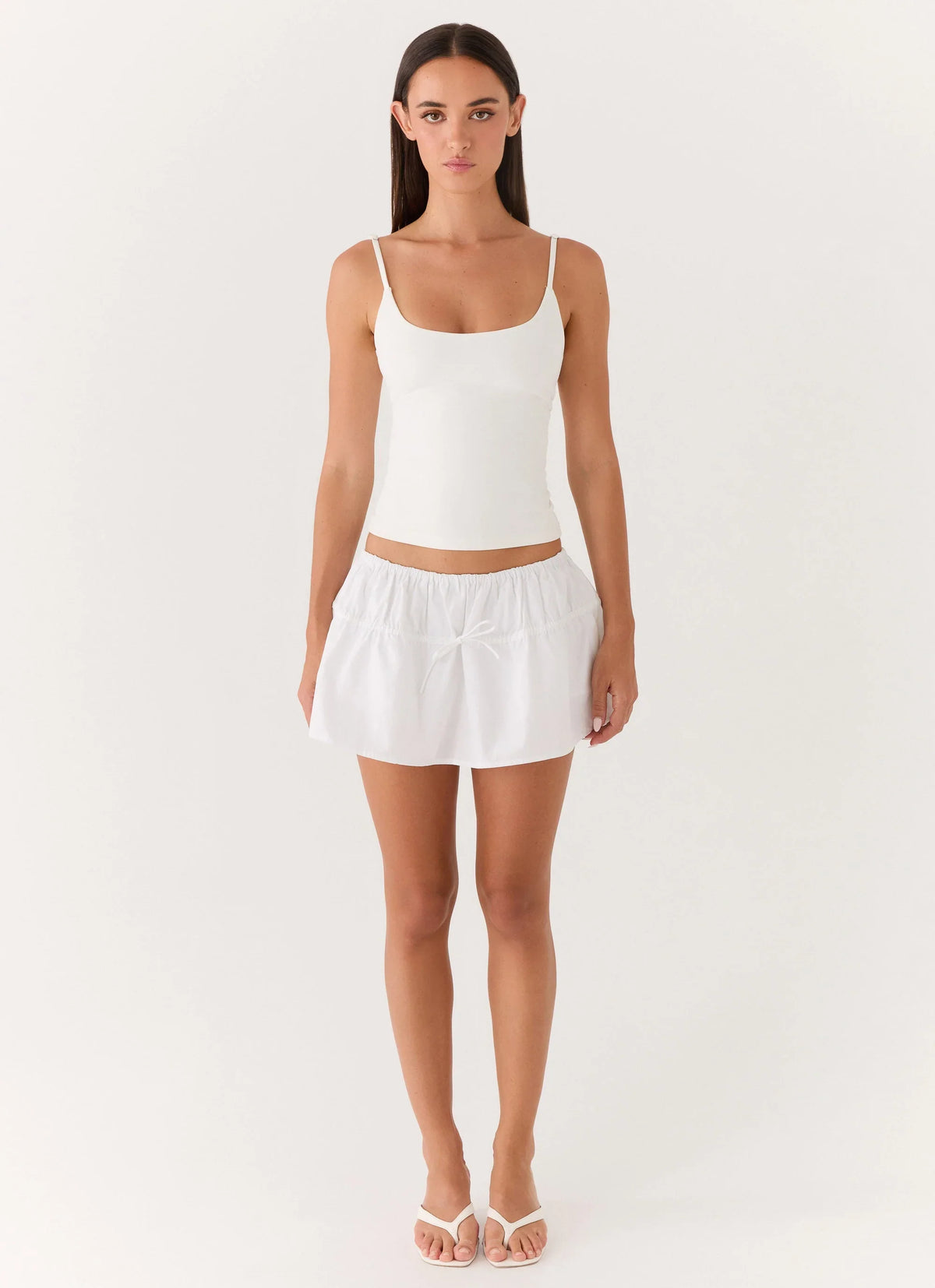 Sugar Talking Mini Skort White