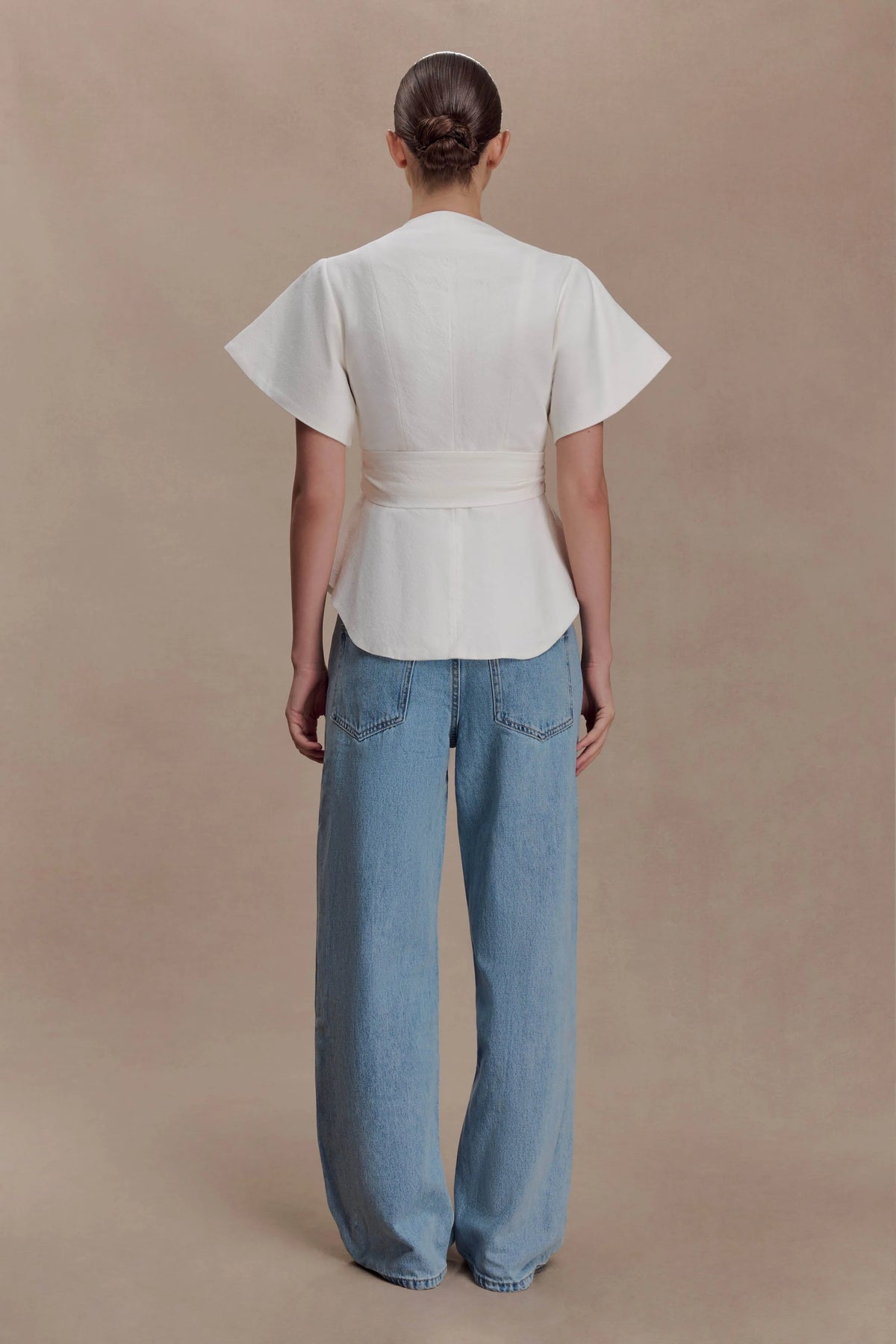 Liberty Shortsleeve Top White