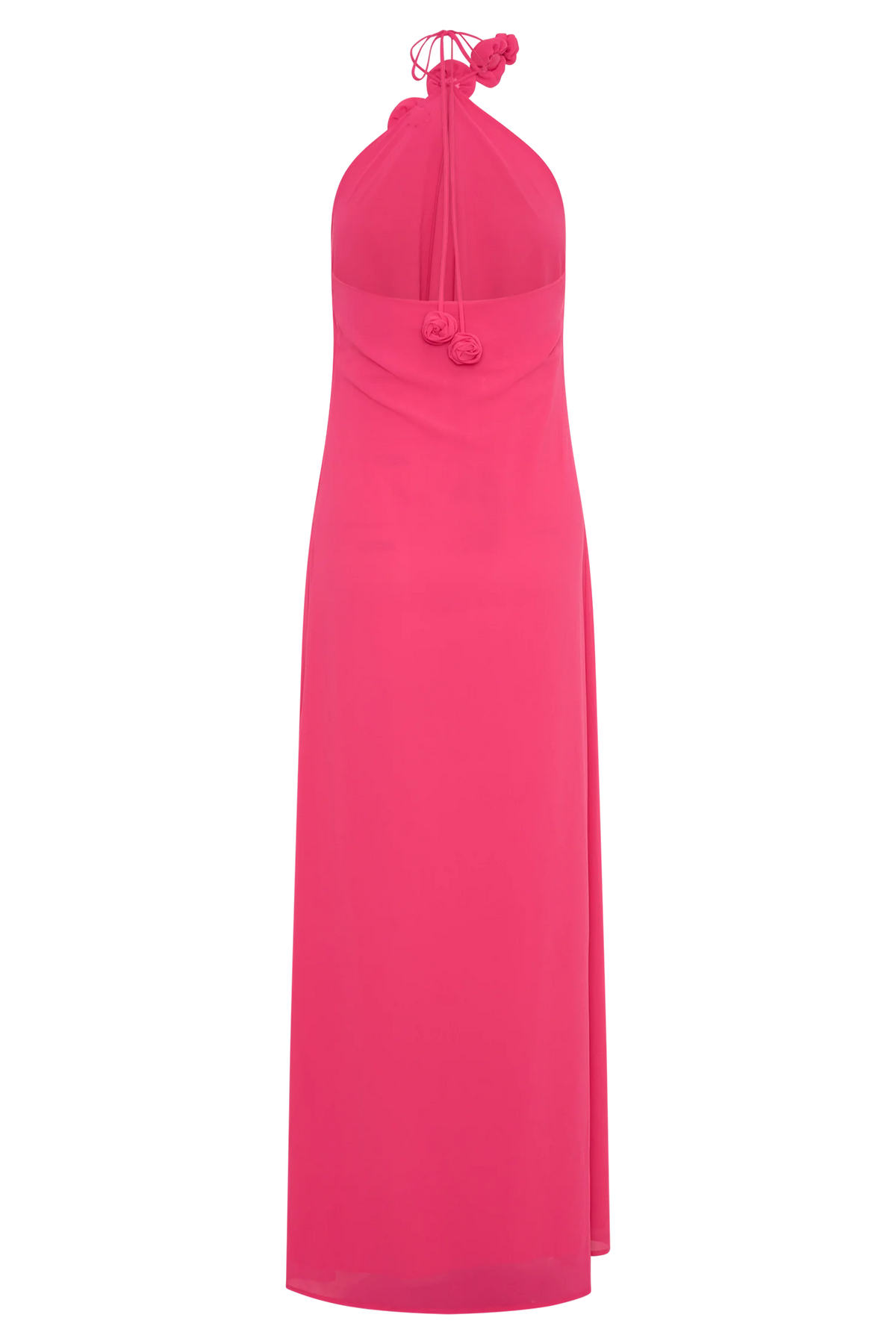 Rosalia Cowl Neck Maxi Dress Raspberry