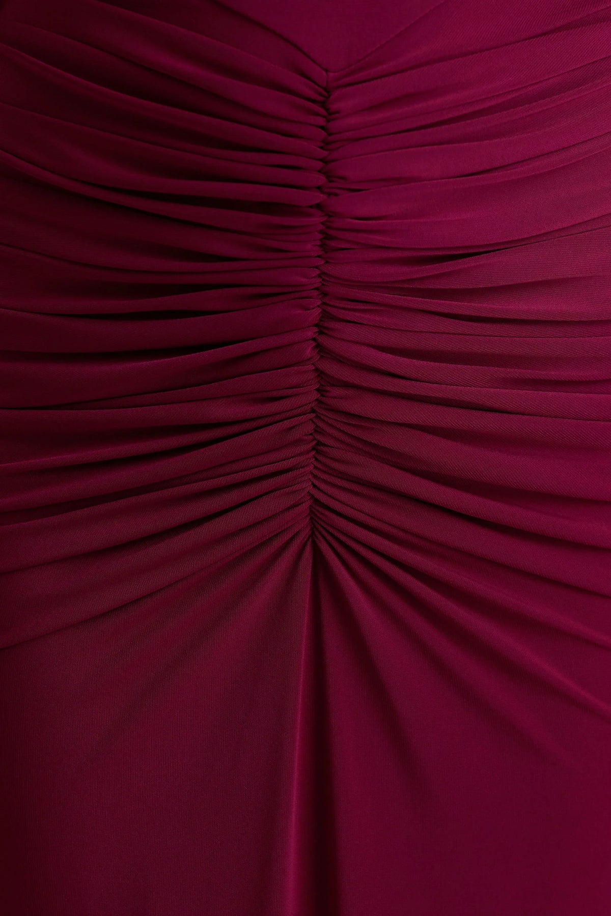 Premiere Burgundy Boat Neck Maxi Dress With Open Back And Cape Sleeves