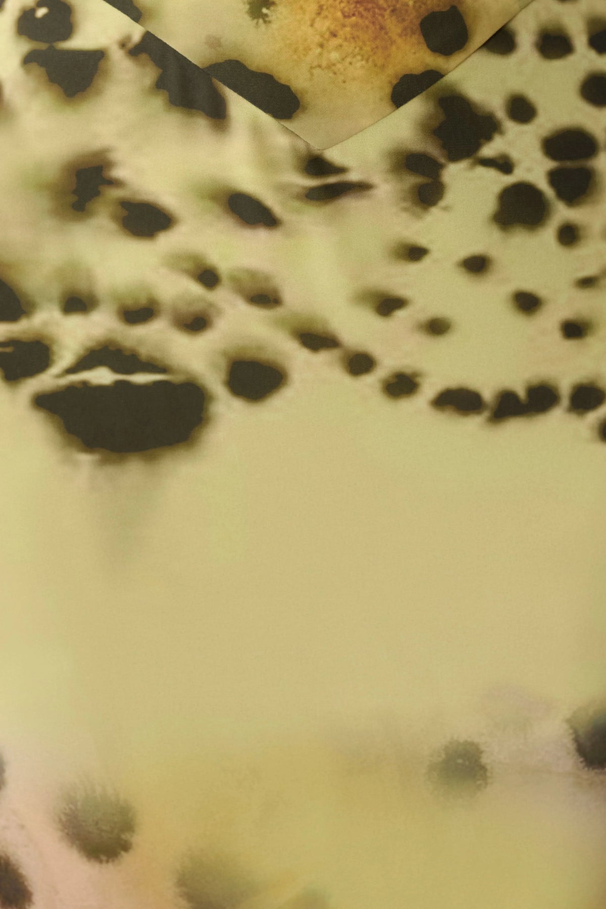Valentina Chiffon Halter Maxi Dress Yellow Floral Leopard Print