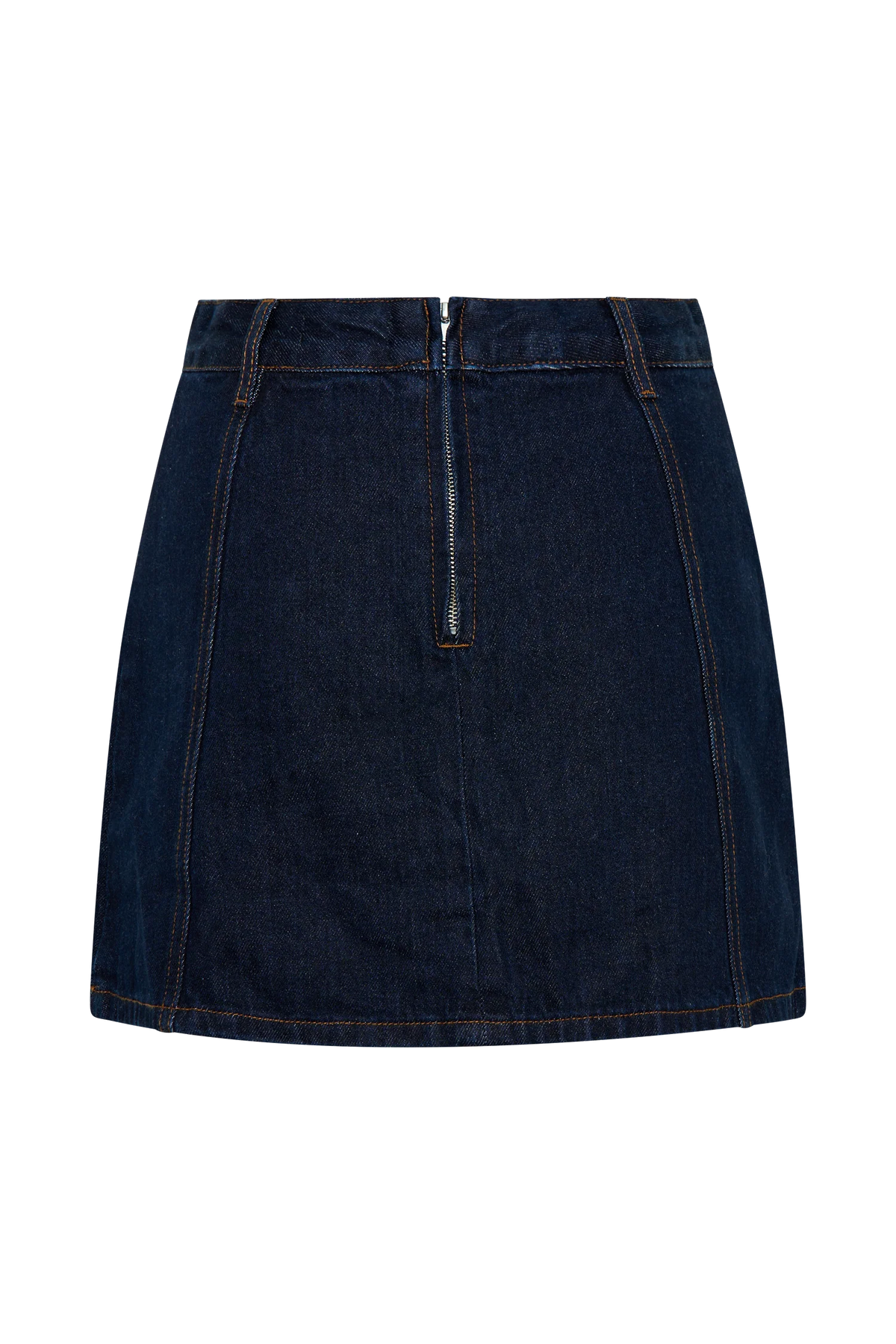 Rosalyn Mini Denim Skort Indigo Blue