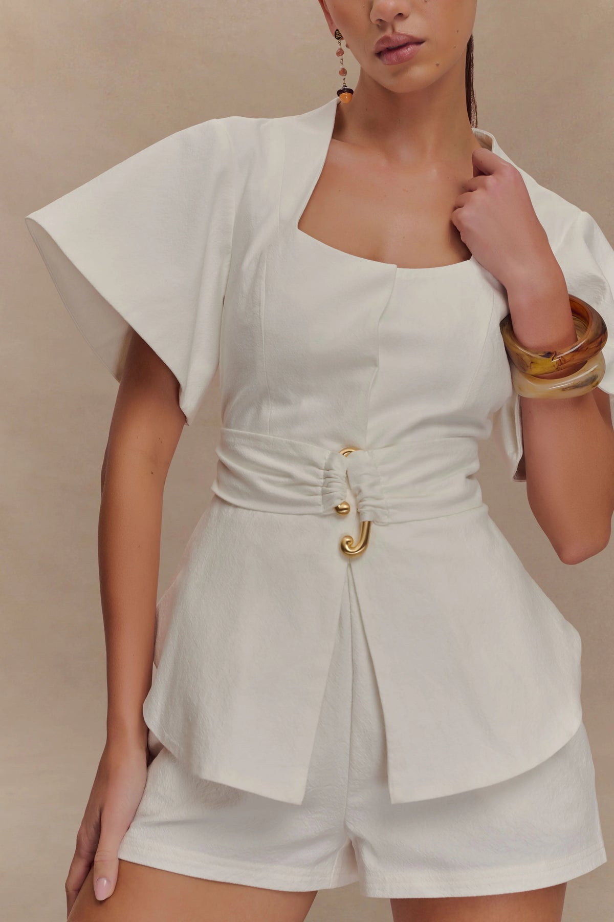 Liberty Shortsleeve Top White