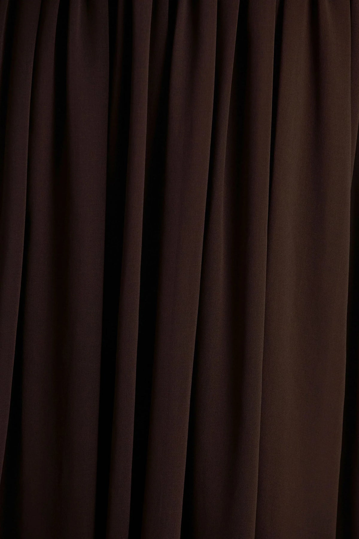 Kelly Brown Scoop Neck Maxi Dress With Pleated Mesh Skirt