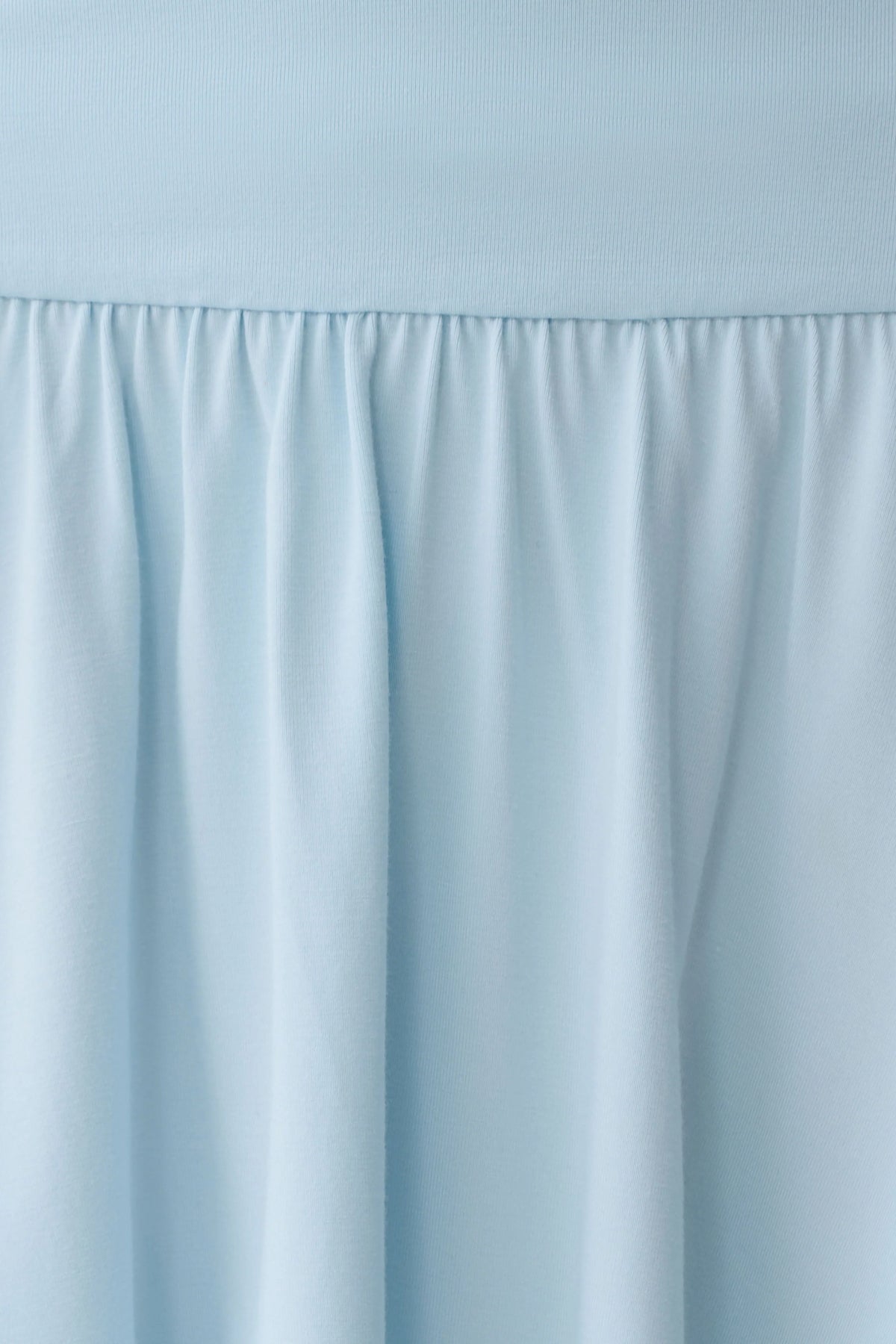 Ambrose Hankie Mini Skirt Pale Blue